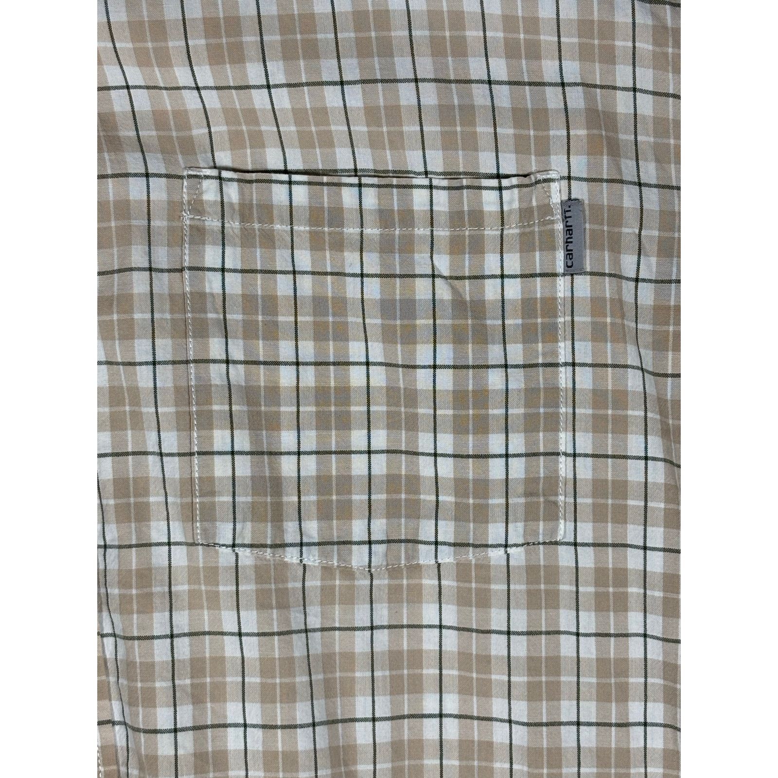 Carhartt Carhartt Men’s XL Plaid Short Sleeve Button Down Shirt Size US XL / EU 56 / 4 - 20 Thumbnail