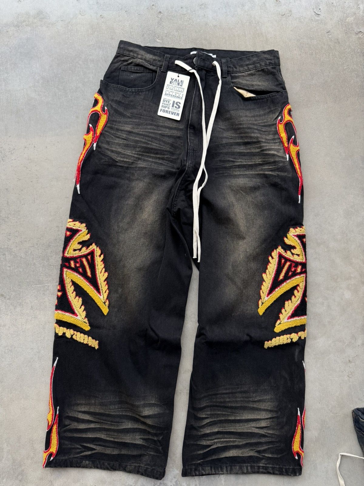 Vale Vale Forever Inferno Denim Black New With Tags 30 Waist Size US 30 / EU 46 - 1 Thumbnail