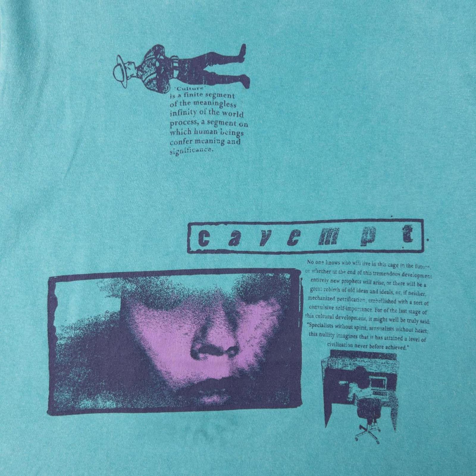Cav Empt Vintage Cav Empt Graphic T Shirt Size L Size US L / EU 52-54 / 3 - 4 Thumbnail