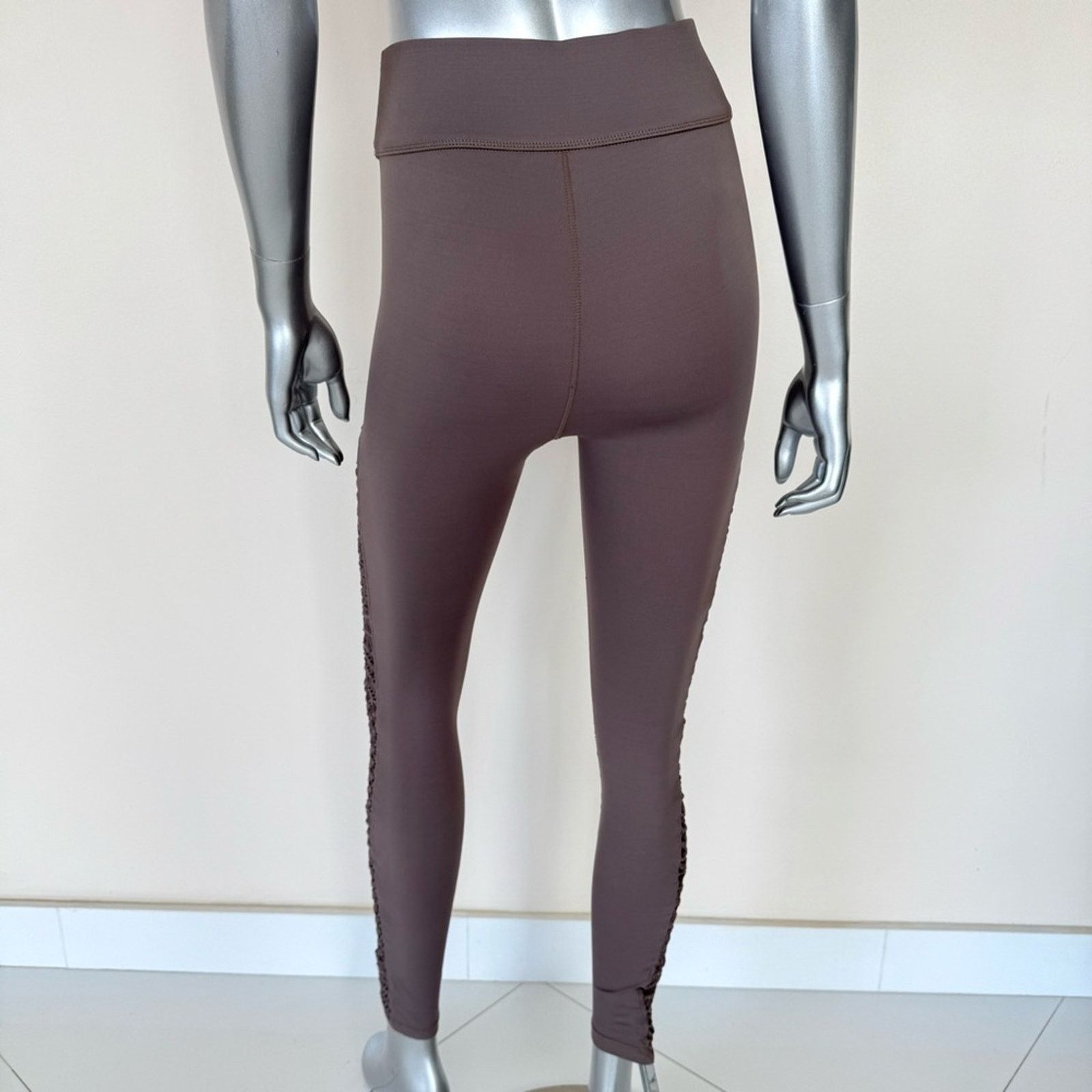 Stella McCartney Carbon 38 women tan leggings Size 27" / US 4 / IT 40 - 4 Thumbnail