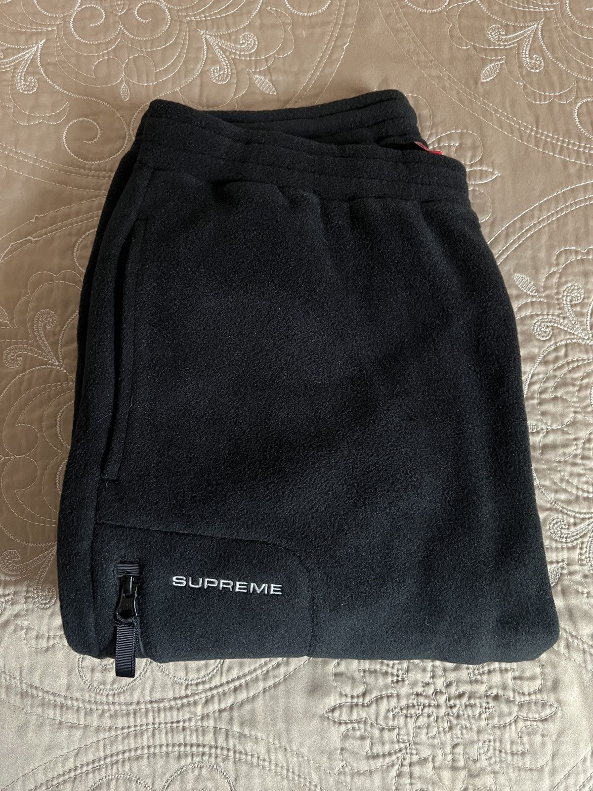 Supreme Supreme Polartec Pant Black sz Medium Size US 32 / EU 48 - 1 Thumbnail
