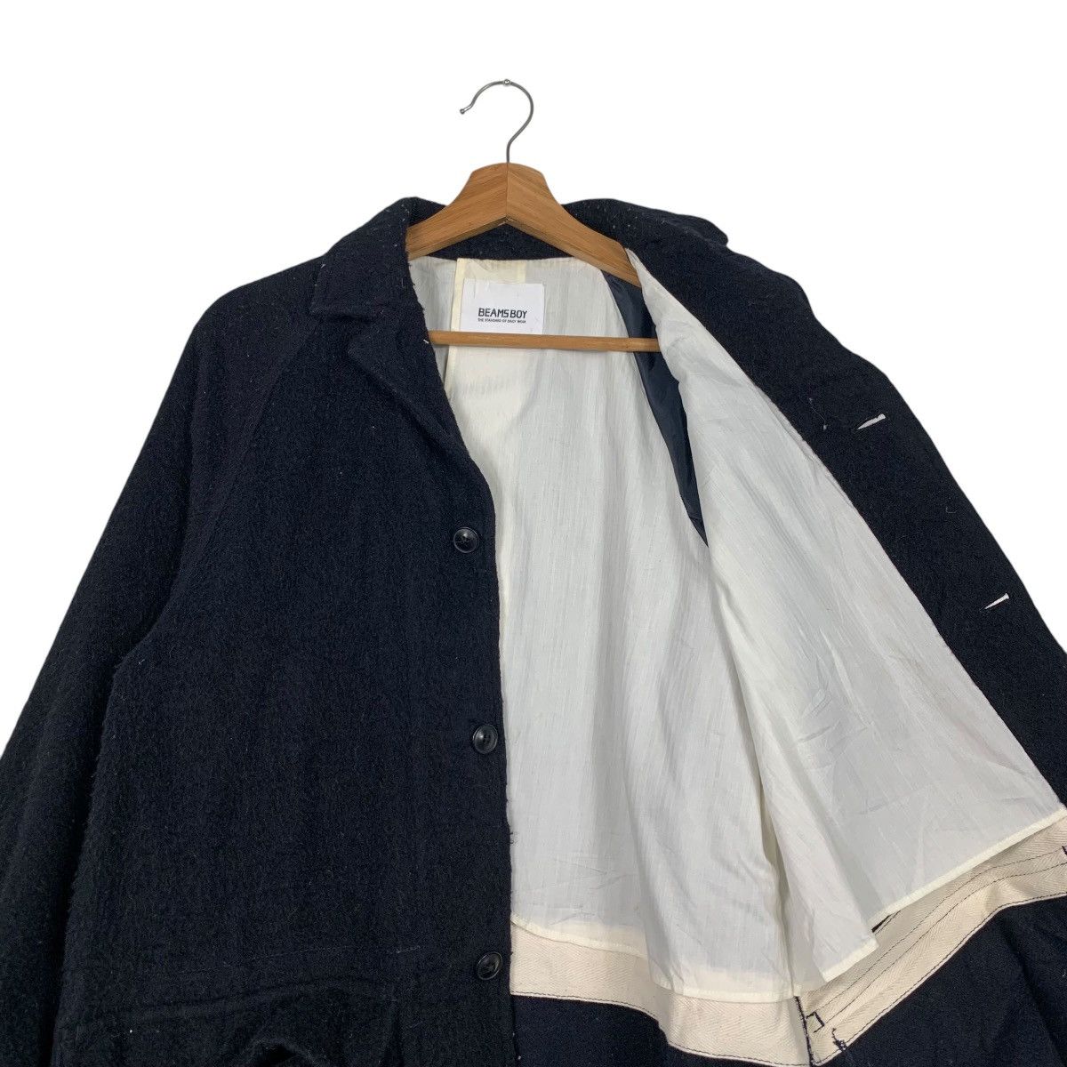 Beams Plus BEAMS BOY Wool Casual Coat Jacket #2309-C103 Size US M / EU 48-50 / 2 - 10 Thumbnail