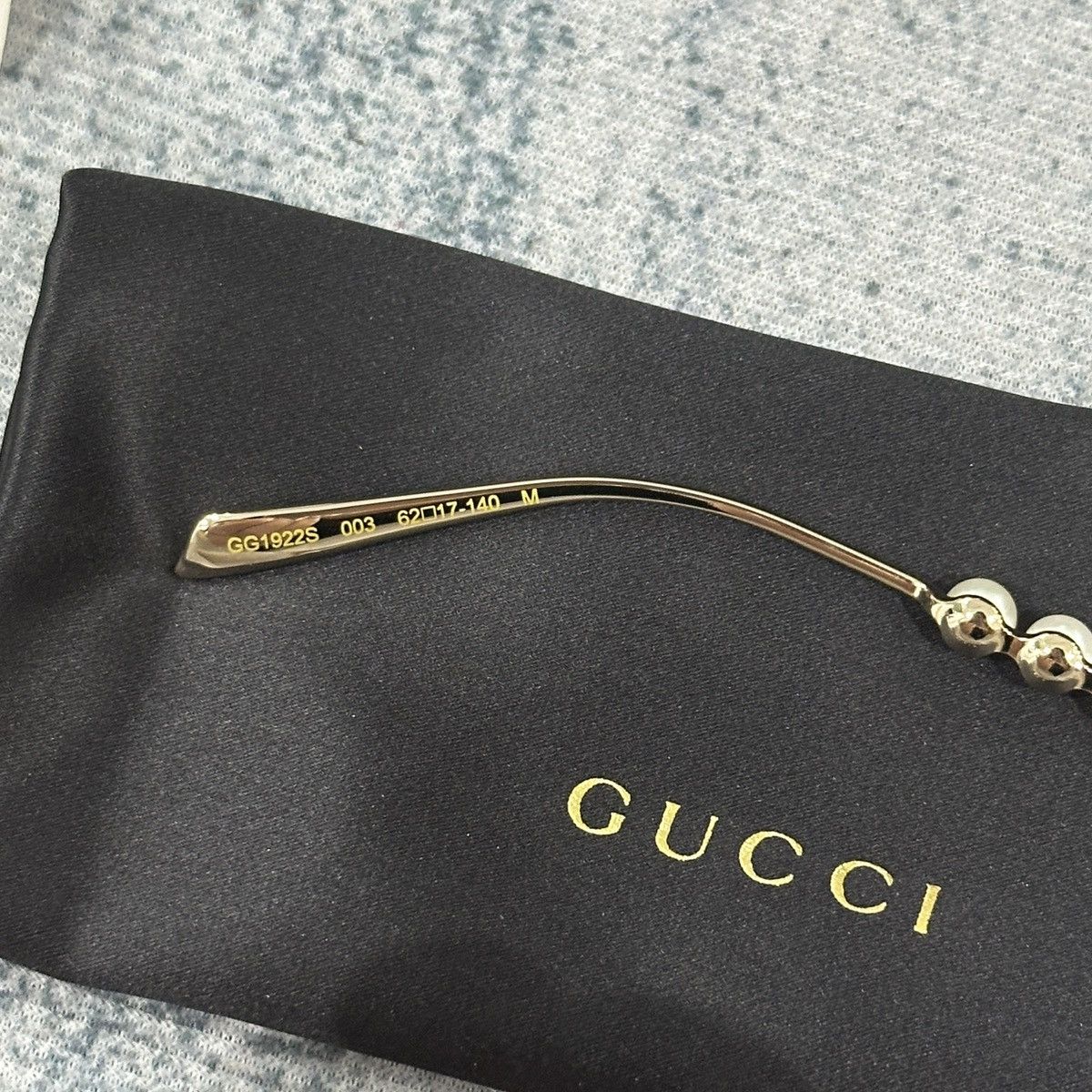 Gucci GUCCI GG1922S 003 SUNGLASSES Size ONE SIZE - 9 Thumbnail