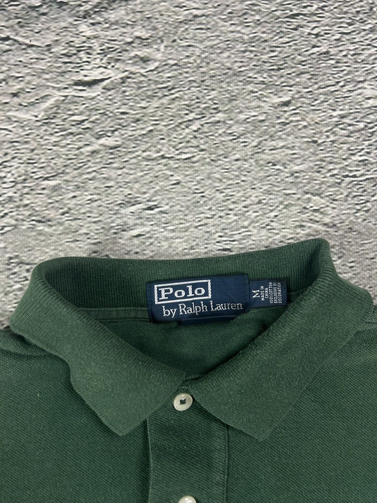 Ralph Lauren Chief Keef Polo Ralph Lauren Polo green white big pony Y2K Size US M / EU 48-50 / 2 - 4 Thumbnail