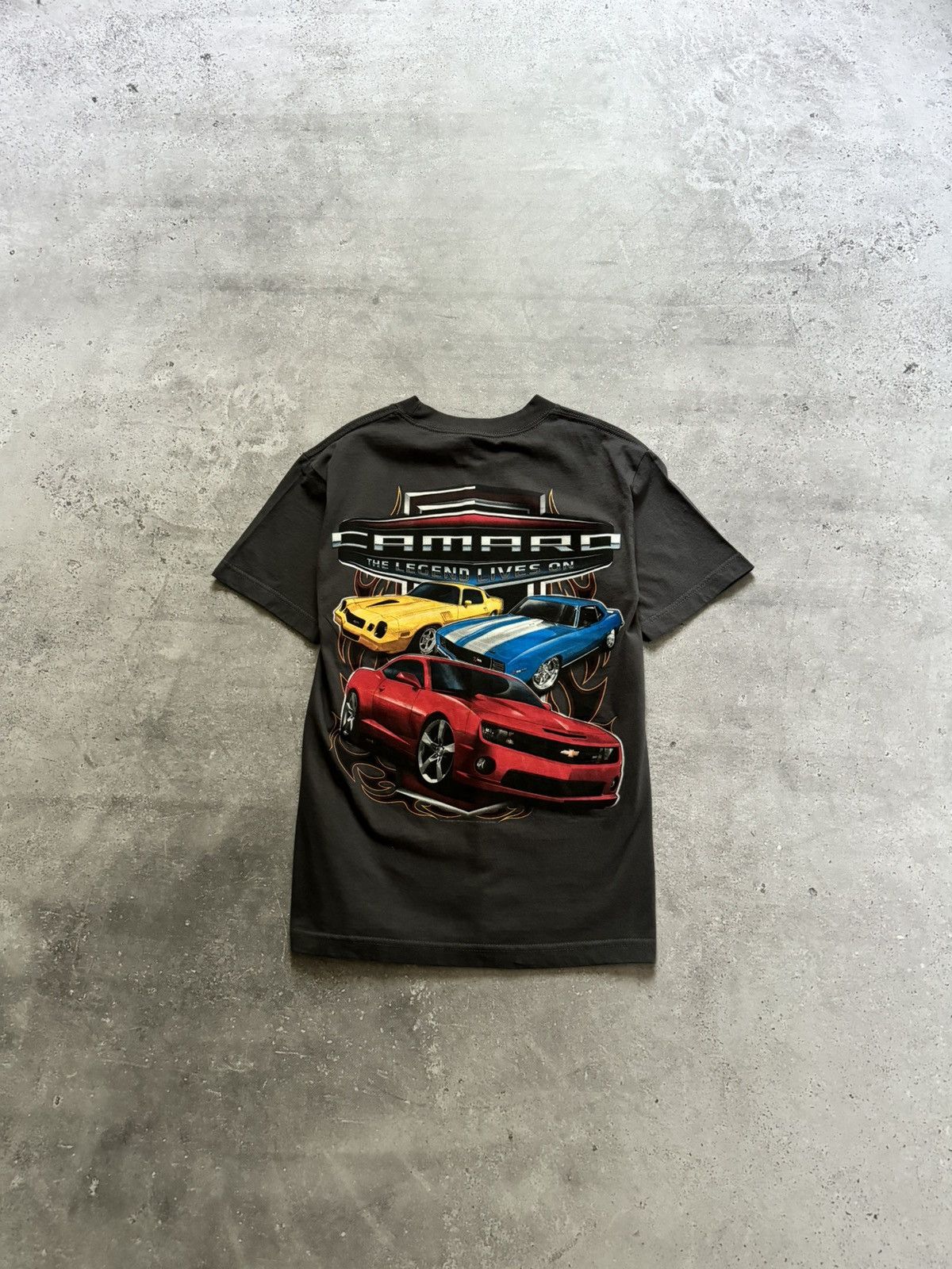 Vintage Vintage Y2K Chevrolet Camaro USA Car Style T-Shirt Size US S / EU 44-46 / 1 - 1 Thumbnail