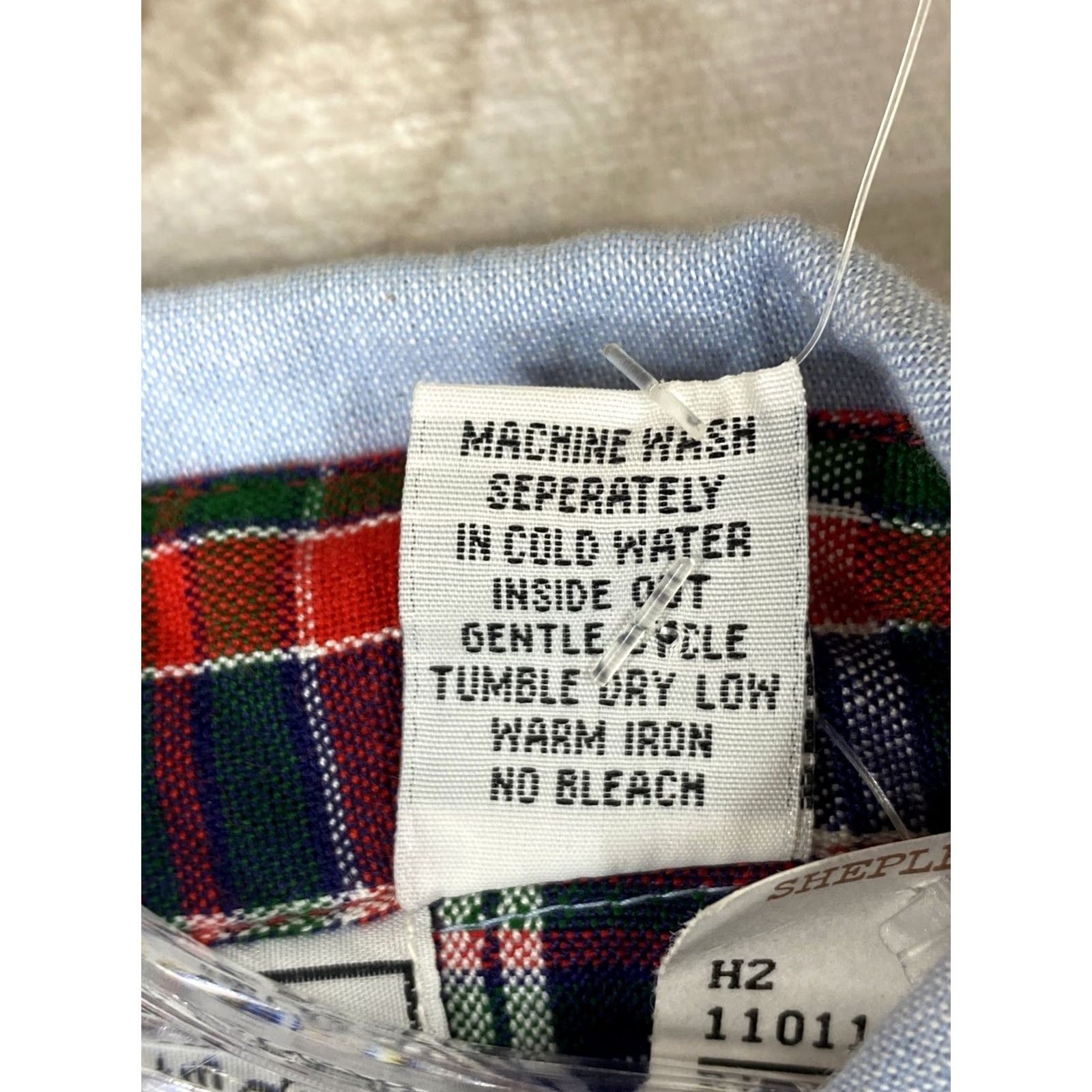 Vintage VINTAGE Adobe Rose Top Womens S Blue Red Plaid Cowgirl Western Button Up NWT Size S / US 4 / IT 40 - 6 Thumbnail