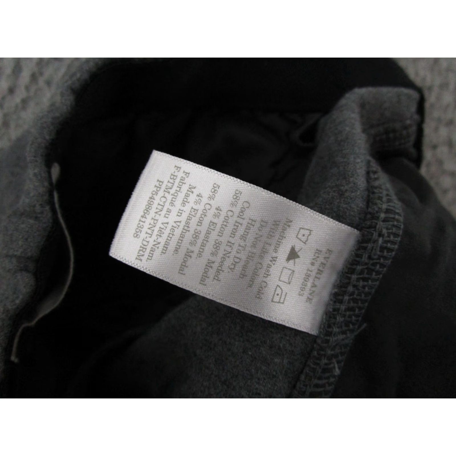 Everlane Everlane Gray Pull On Ankle Pants Women M Elastic Waist Pockets Size M Regular Size 32" / US 10 / IT 46 - 5 Thumbnail