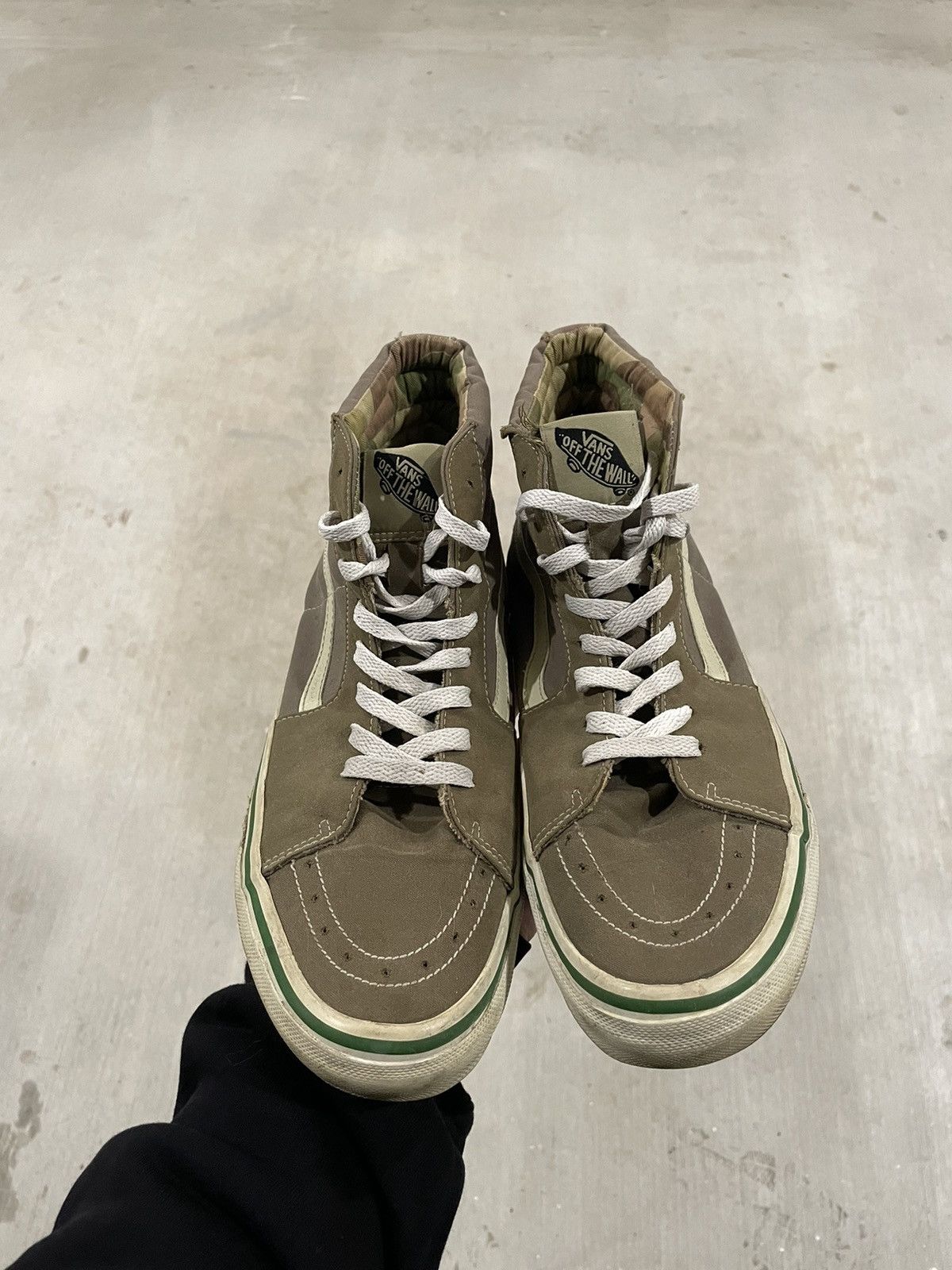 Junya Watanabe 2007 Junya Wantanabe eYe X Vans SK8-HI Size US 11 / EU 44 - 2 Thumbnail