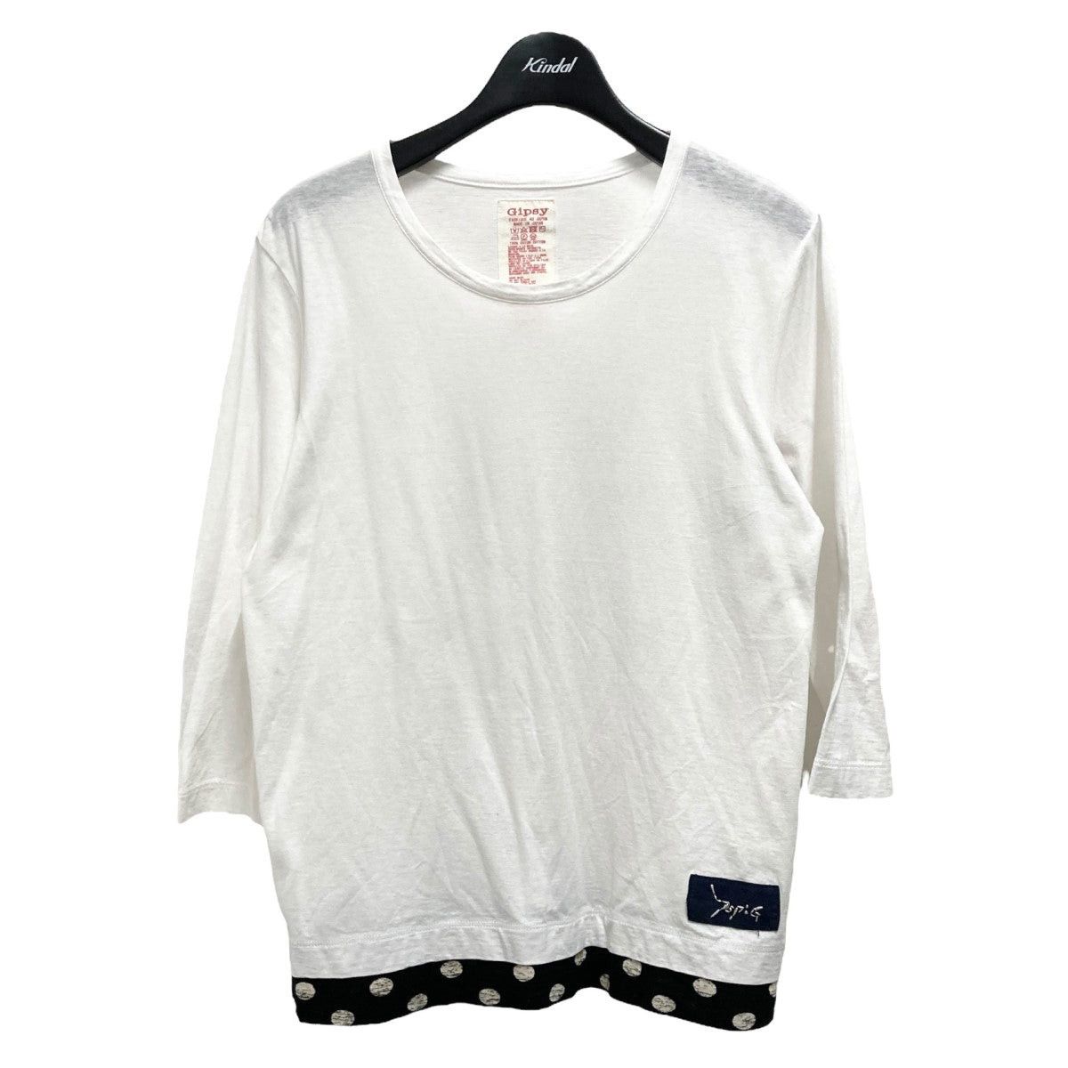 Yohji Yamamoto yohji Hem dot pattern short sleeve cut -and -sew YW T39 056 Size US M / EU 48-50 / 2 - 1 Thumbnail