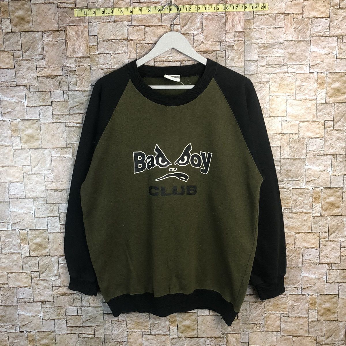 Bad Boys vintage hip hop rappers Green Sweatshirt #A172