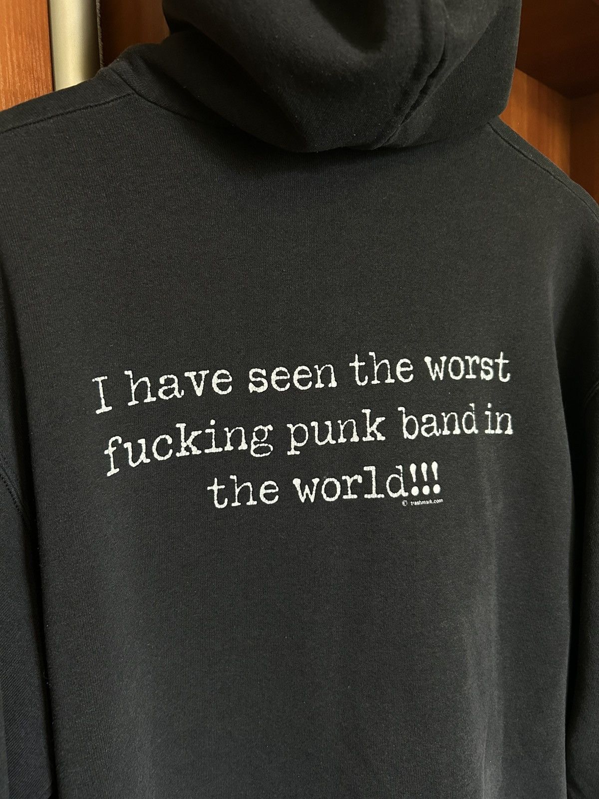 Band Tees VINTAGE THE VANDALS PUNK BAND HOODIE FADE RARE THRASHED Size US XL / EU 56 / 4 - 6 Thumbnail