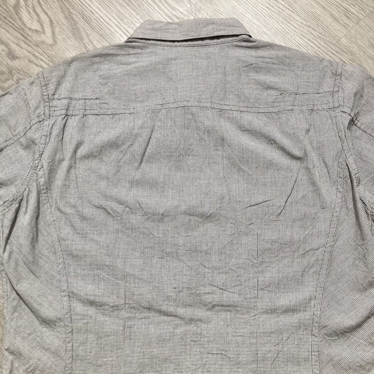 Japanese Brand 2000s Nicole Club For Men Asymetric Pattern Button Up Shirt Size US M / EU 48-50 / 2 - 11 Thumbnail