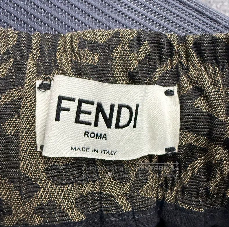 Fendi Fendi All-over print casual pants Size 42" / US 20 - 7 Thumbnail