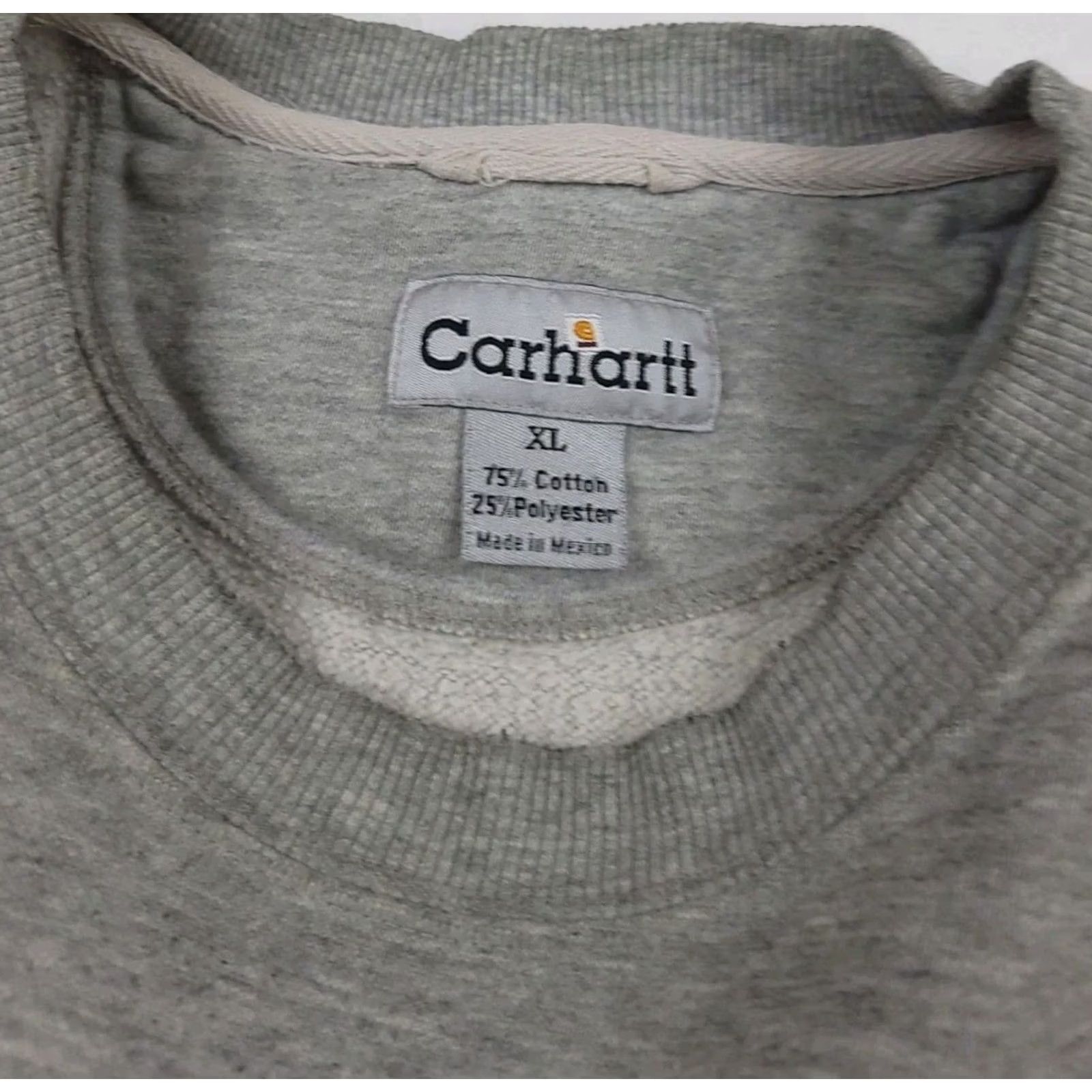 Carhartt Vintage Y2k Carhartt Sweatshirt Crewneck Workwear Utility FADED WORN DISTRESSED Size US XL / EU 56 / 4 - 6 Thumbnail