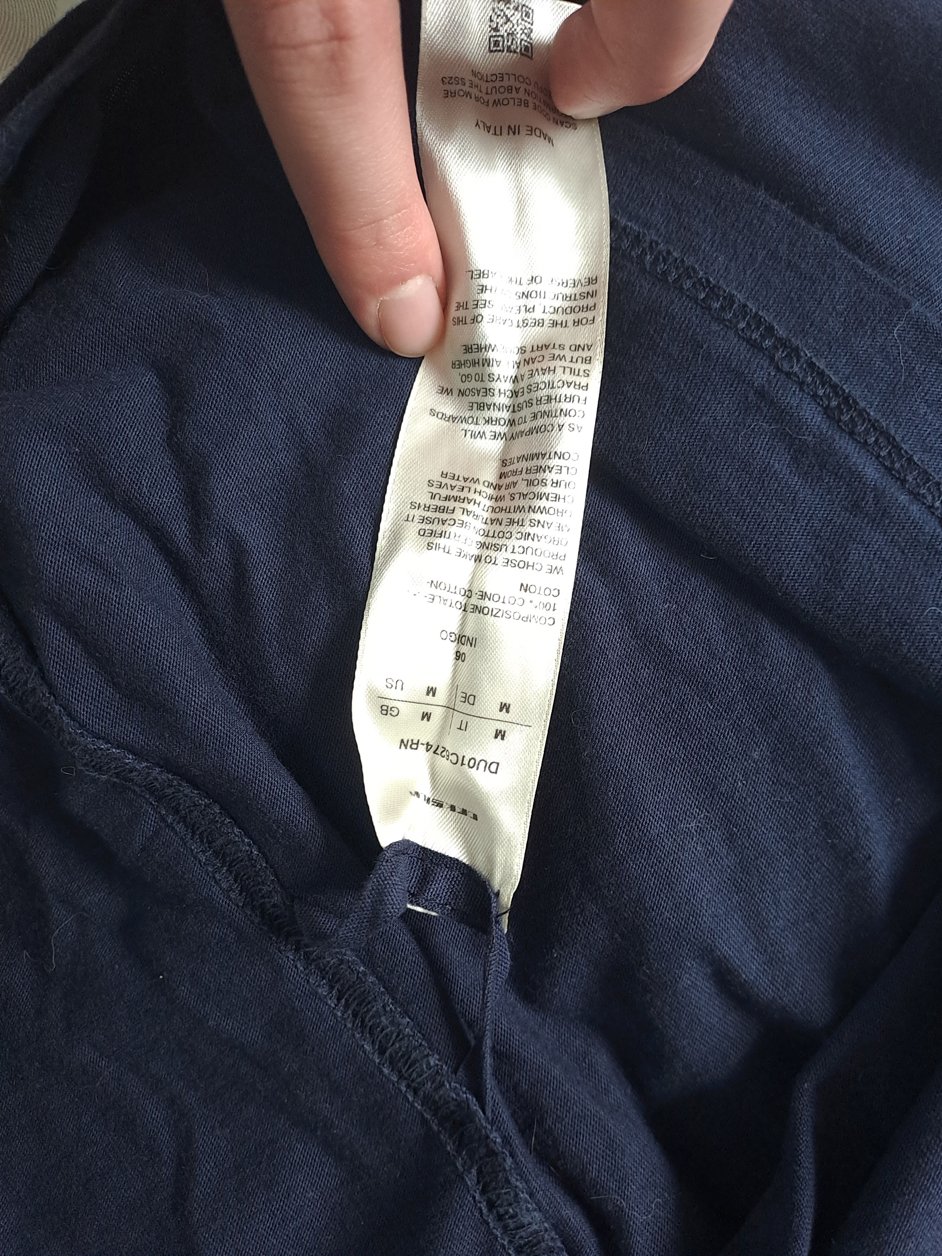 Rick Owens Drkshdw Rick Owens Drkshdw Indigo Jumbo T-Shirt Size US M / EU 48-50 / 2 - 3 Thumbnail