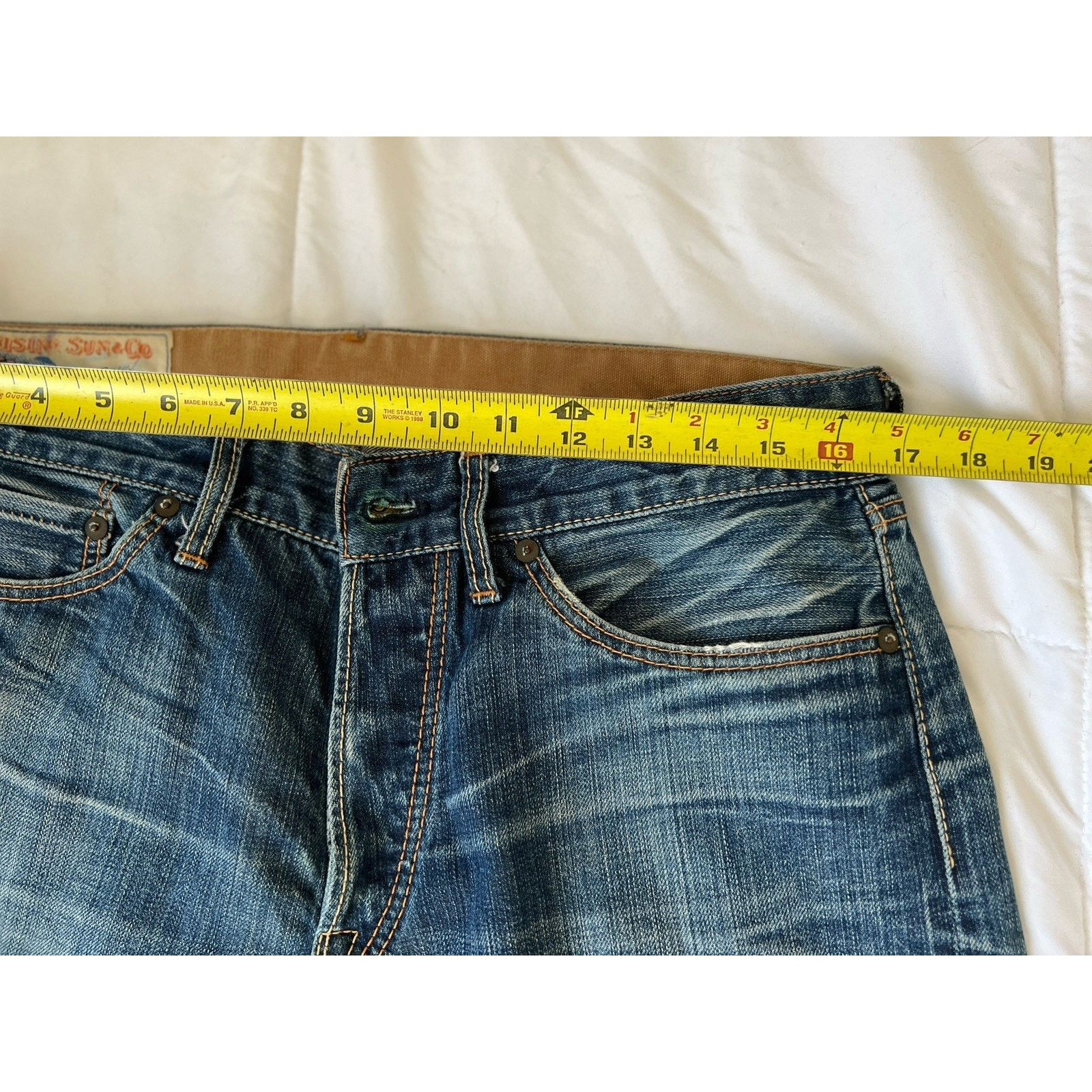 Rising Sun & Co. Rising Sun & Co Selvedge Denim 32x34 Classic Americana 1947 Size US 32 / EU 48 - 9 Thumbnail