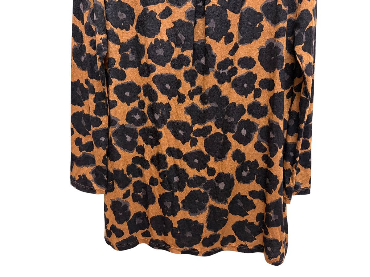 Krizia WILD 🐆 EVEX BY KRIZIA TENCEL LEOPARD PRINTED FLOWLY TOP Size M / US 6-8 / IT 42-44 - 11 Thumbnail