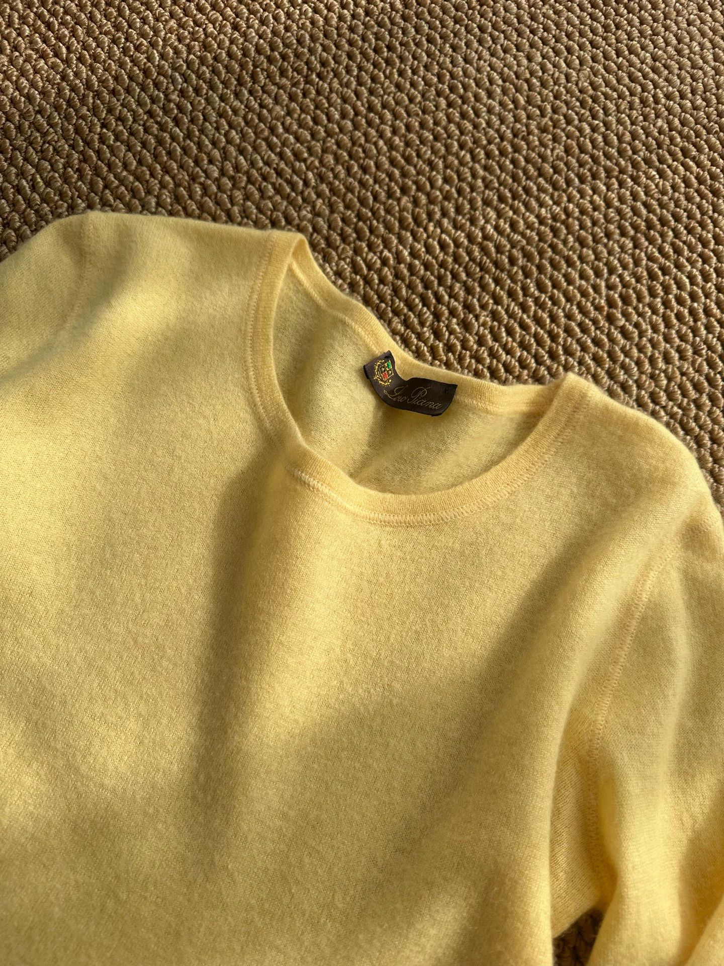 Loro Piana Loro Piana cashmere crewneck knit top ginger 42 Size M / US 6-8 / IT 42-44 - 6 Thumbnail