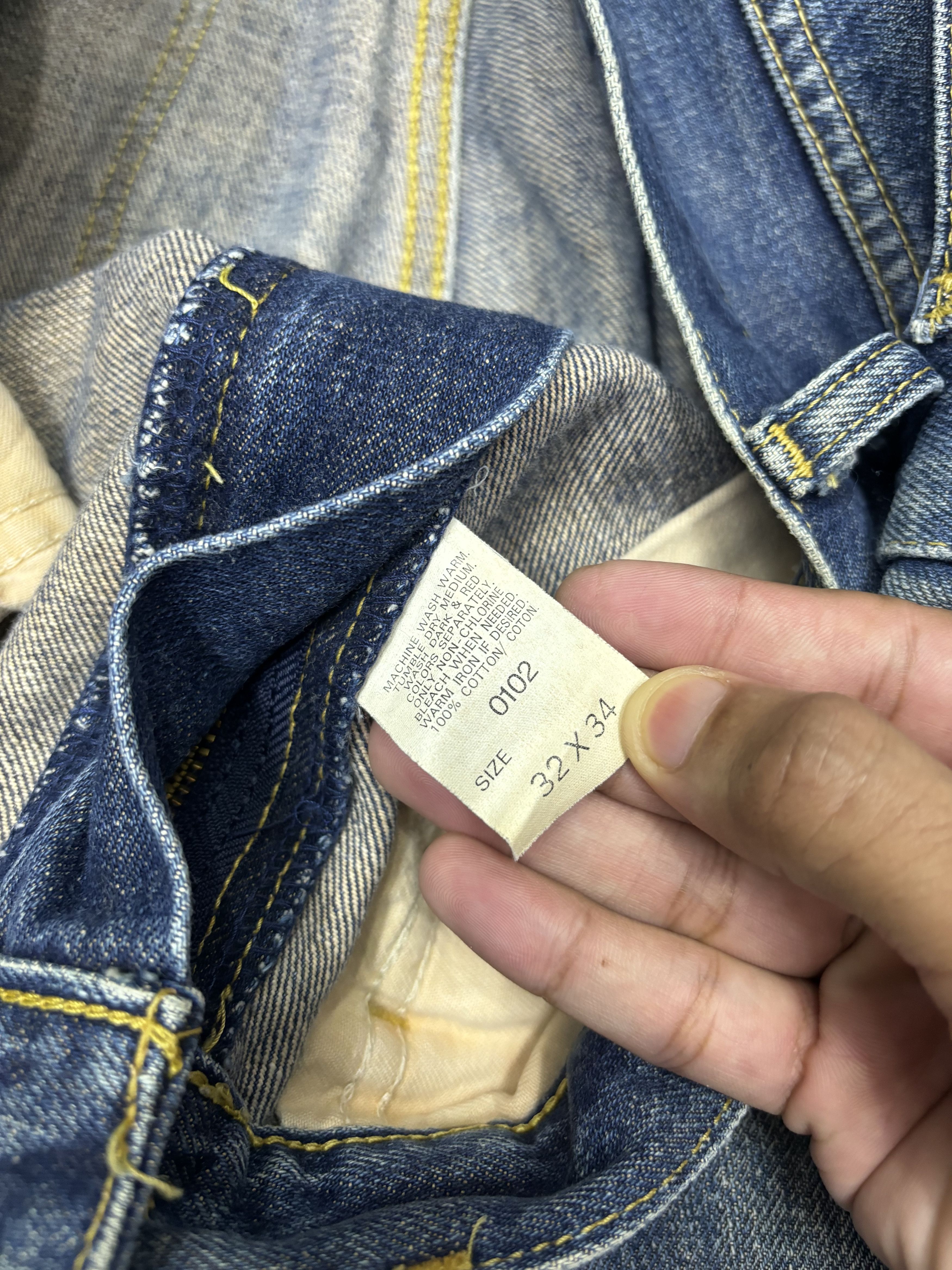 Hysteric Glamour FLARE‼️80s VINTAGE LEE RIDERS DISTRESS DENIM FLARE JEANS Size US 31 - 11 Thumbnail