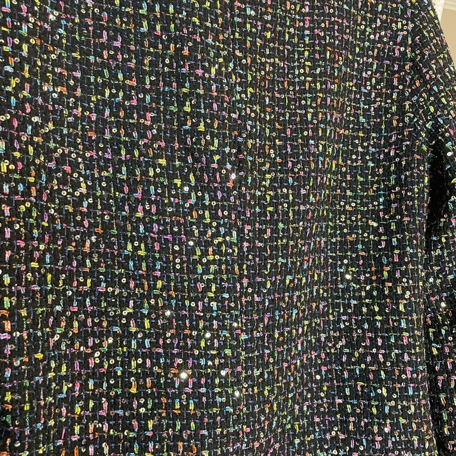& Other Stories Gracia Multicolor Tweed Blazer with Black Accents Size S / US 4 / IT 40 - 3 Thumbnail