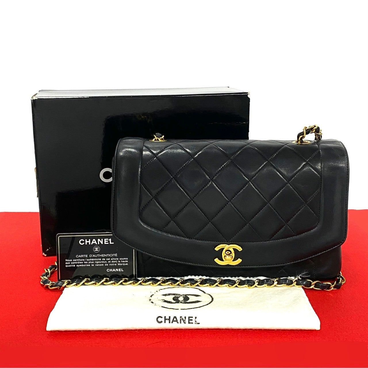 Chanel Chanel Shoulder Bag Black Leather Size ONE SIZE - 1 Thumbnail