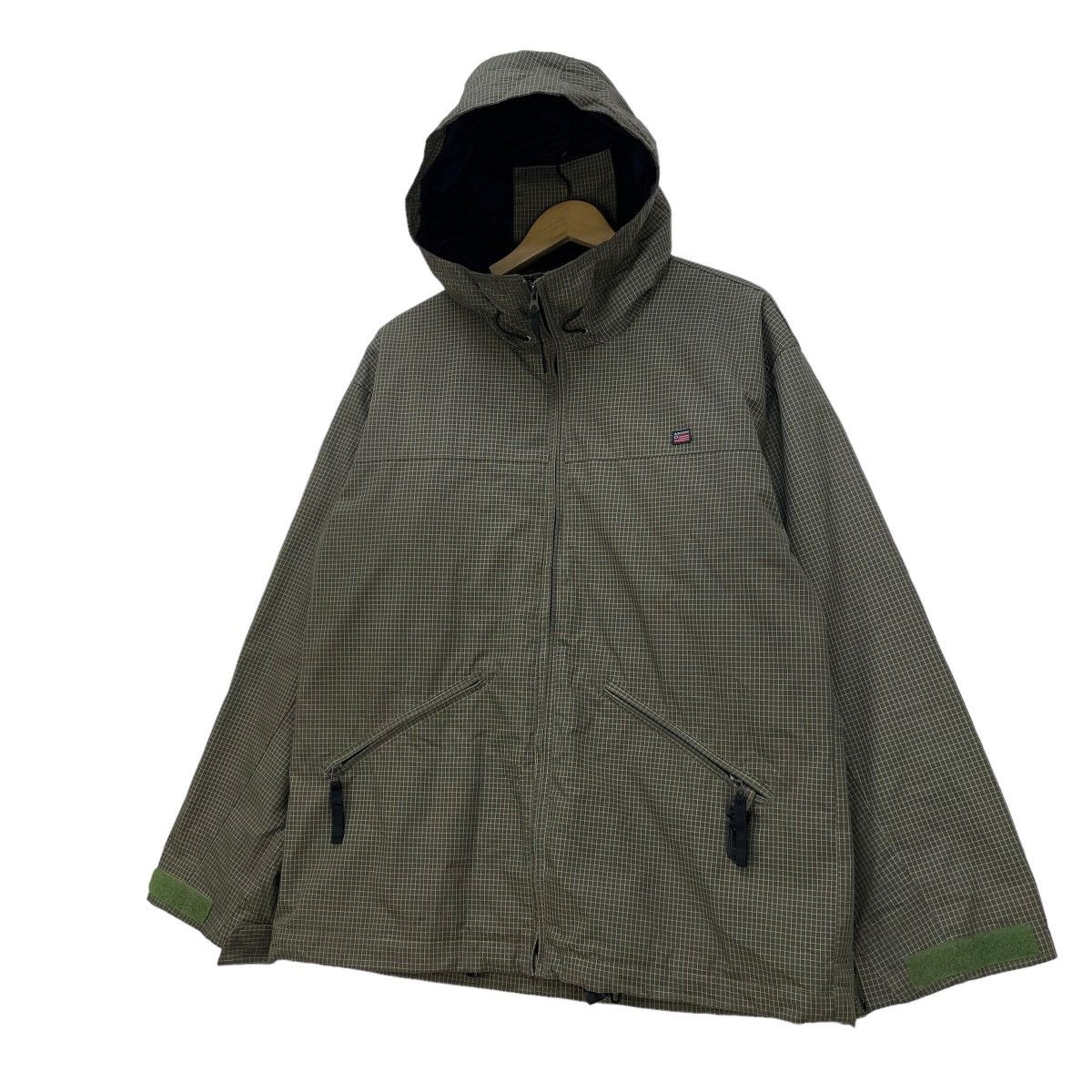 Born × Japanese Brand Japanese Brand Airborn Small Check Hooded Jacket Size US M / EU 48-50 / 2 - 1 Thumbnail