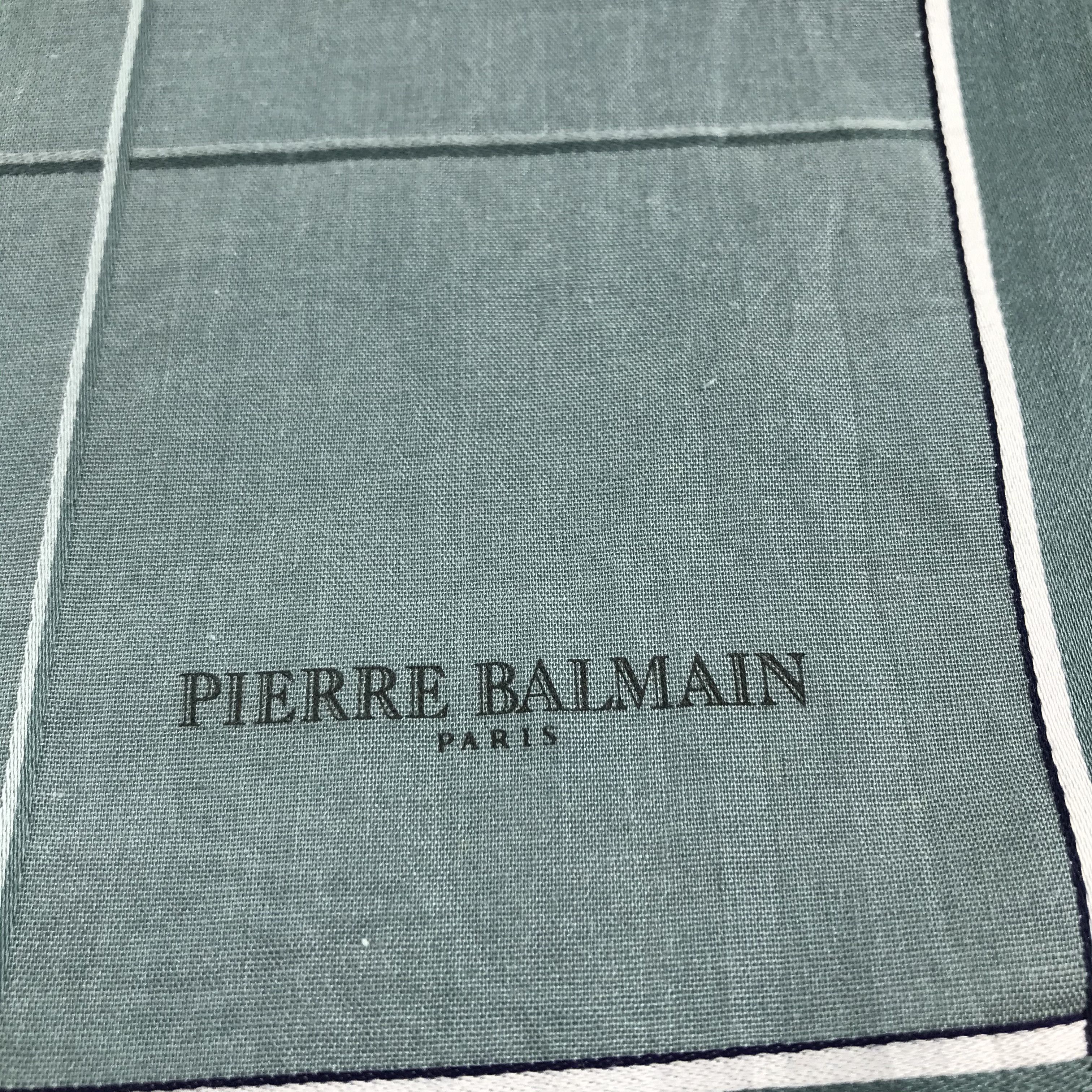 Pierre Balmain Pierre Balmain Handkerchief Neckerchief Bandana H1206 Size ONE SIZE - 3 Thumbnail