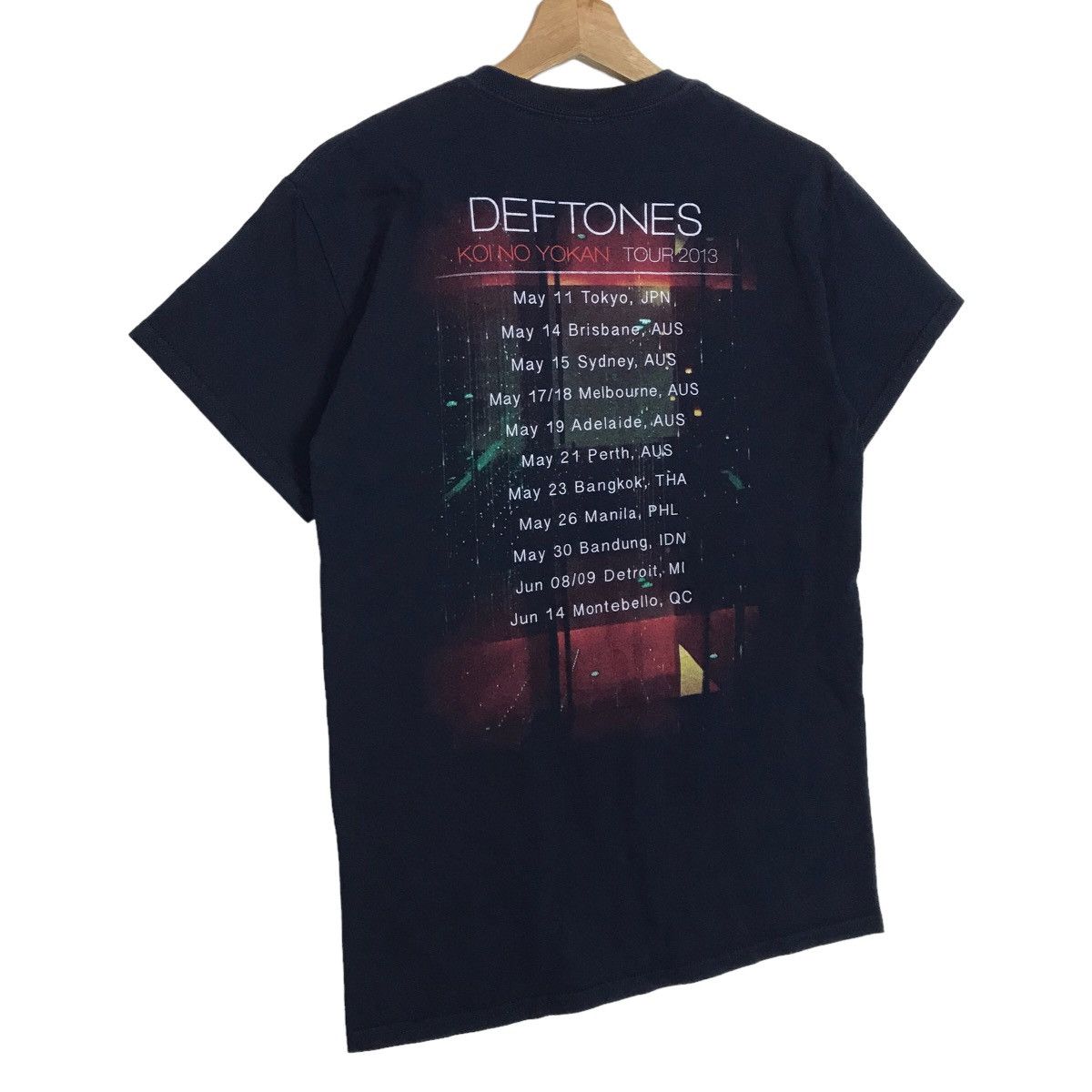 Band Tees Def Tones Koi No Yokan Cover Album Tour Band Tee Shirt Size US S / EU 44-46 / 1 - 9 Thumbnail