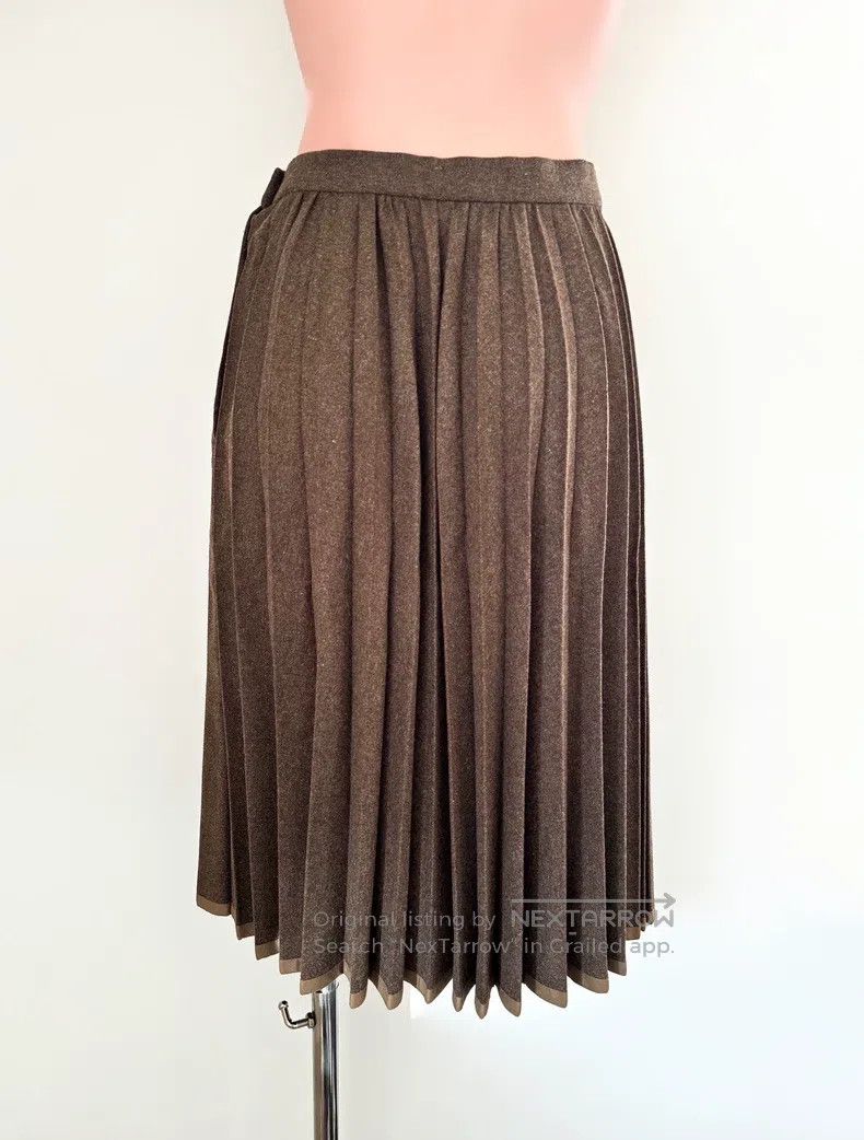 Comme des Garcons Comme Des Garcons size M Wool pleated skirt Size 23" - 3 Thumbnail