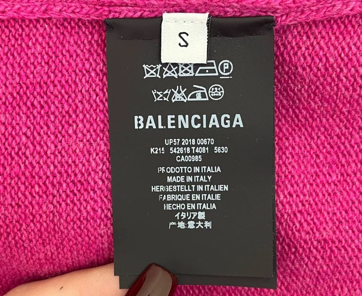 Balenciaga Balenciaga classic embroidered wool sweater 2412-Nextarrow Size US S / EU 44-46 / 1 - 7 Thumbnail