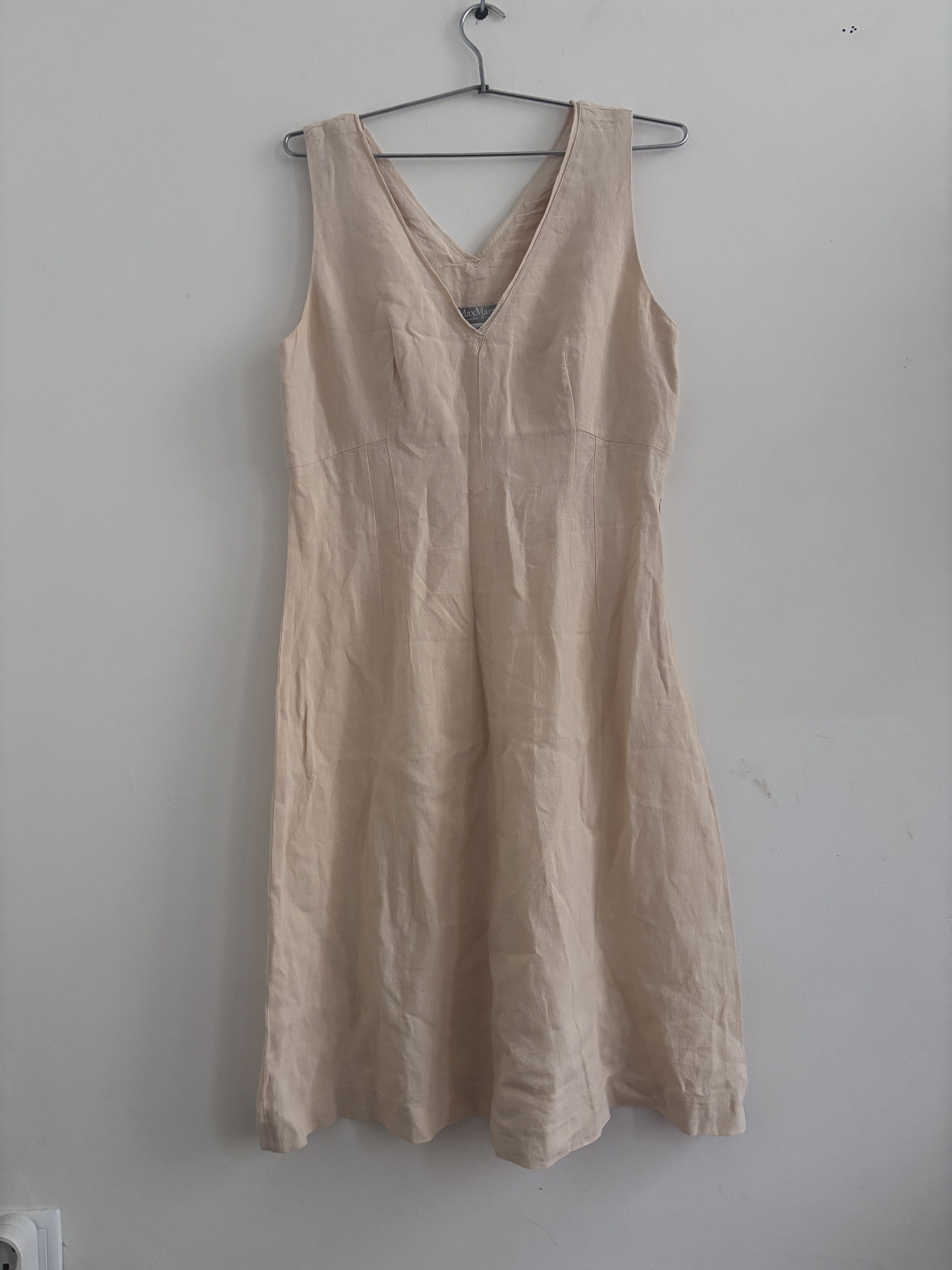 Max Mara Max Mara Linen Dress Size M / US 6-8 / IT 42-44 - 1 Thumbnail