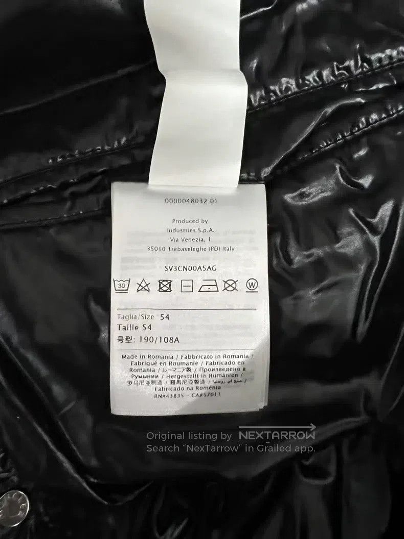 Valentino Valentino Black big logo down jacket Size US L / EU 52-54 / 3 - 6 Thumbnail