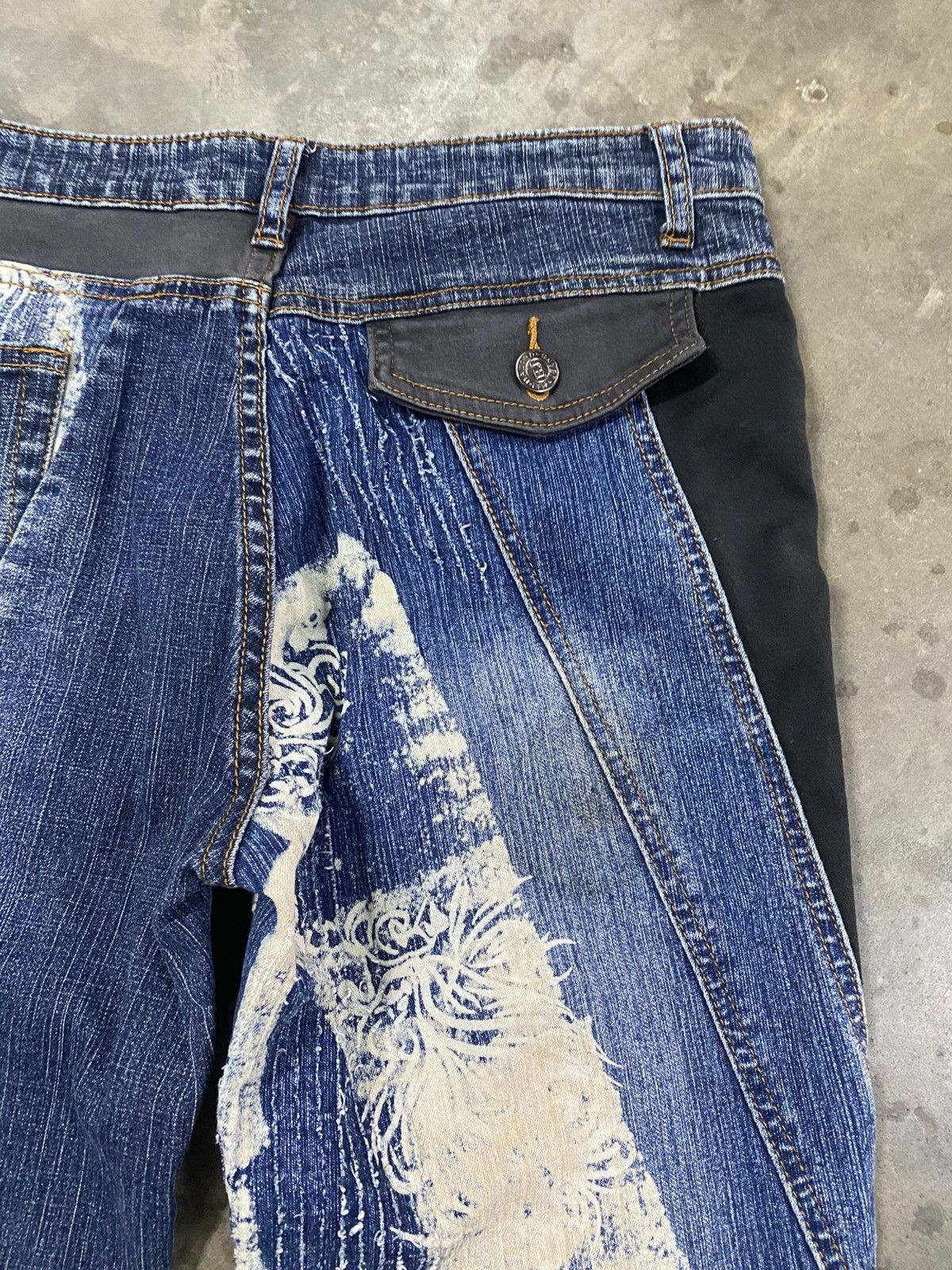 Hysteric Glamour × If Six Was Nine × Tornado Mart Flare Jeans Haphazard Jeans Flared Very Rare @265 Size US 28 / EU 44 - 16 Thumbnail