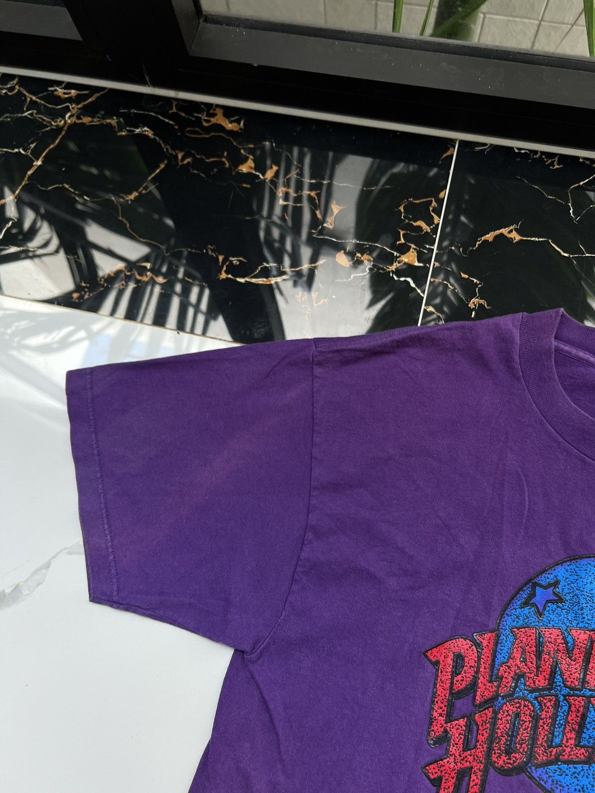 Planet Hollywood × Vintage 90's PLANET HOLLYWOOD LAS VEGAS RETRO Y2K TEE RARE Size US M / EU 48-50 / 2 - 5 Thumbnail