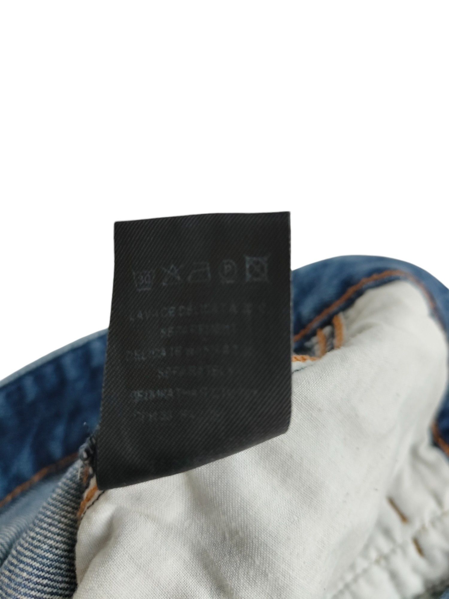 Isabel Marant Blue Washed Denim Slim Fit Jeans Size 26" / US 2 / IT 38 - 7 Thumbnail