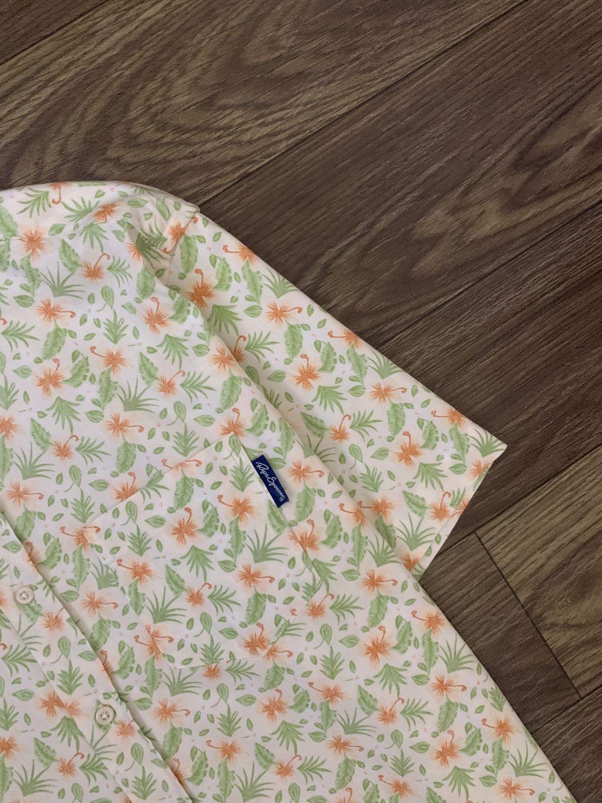 Reyn Spooner Mens Shirt REYN SPOONER Cotton Hawaian Floral Short Sleeve Size US M / EU 48-50 / 2 - 5 Thumbnail