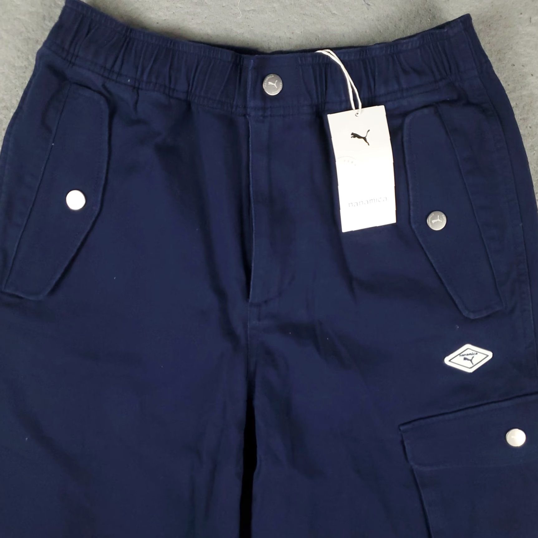 Puma Puma X Nanamica Pants Mens Size Small Blue Baggy Retro Japan Cargo Trousers Size US 29 - 2 Thumbnail