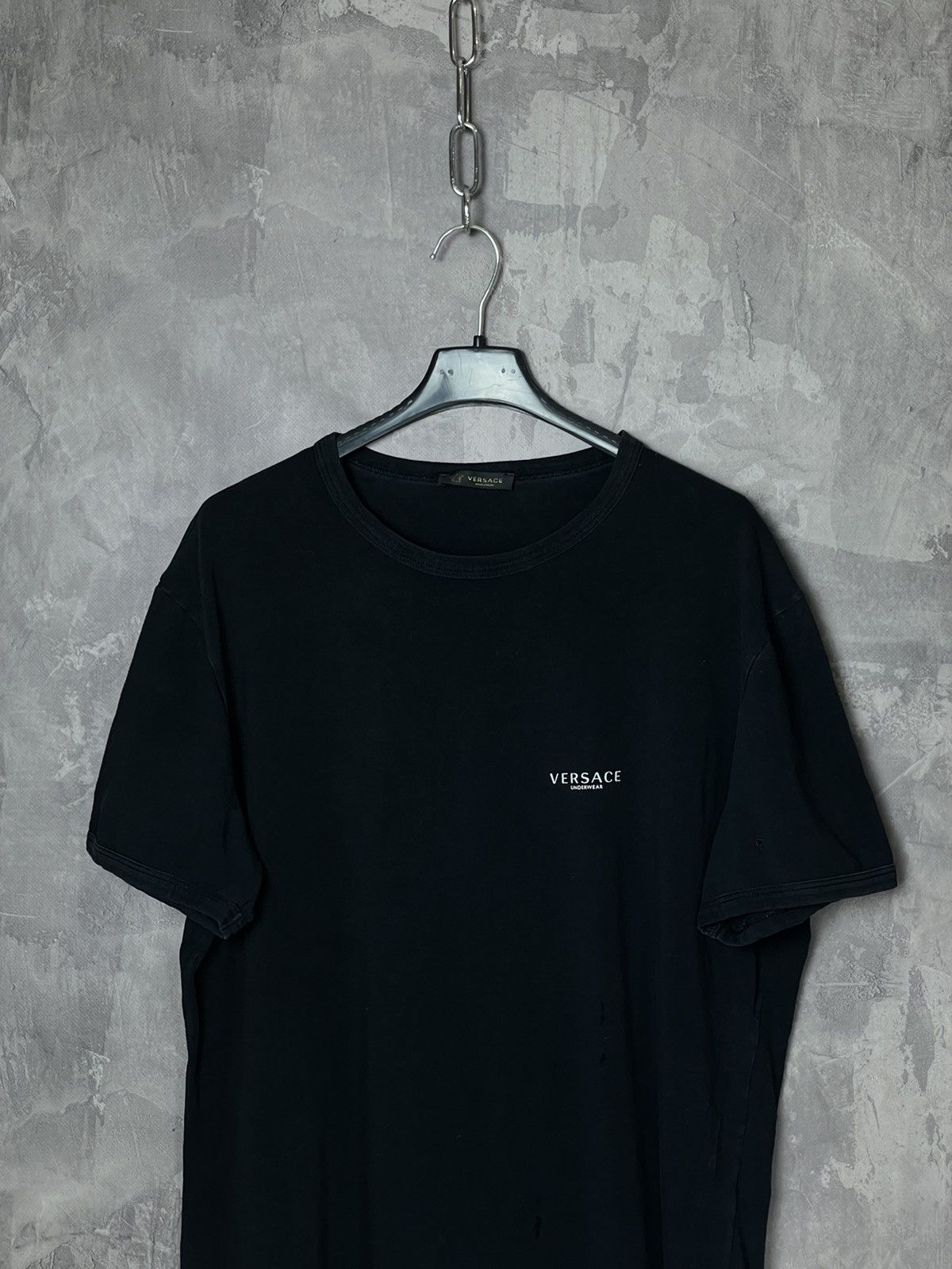Versace Versace Underwear Black T-Shirt Logo Classic Size US S / EU 44-46 / 1 - 2 Thumbnail