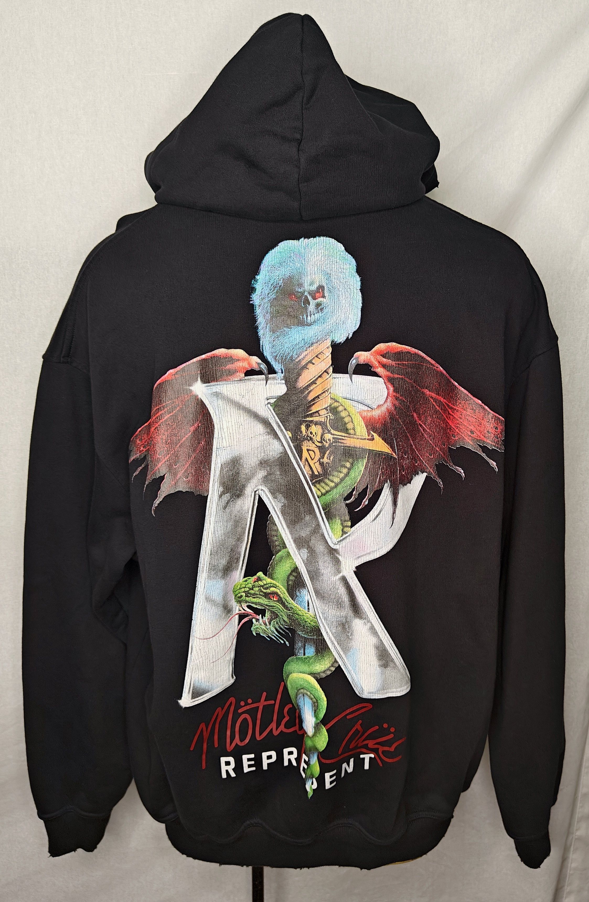 Represent Clo. Represent x Motley Crue metal rock band hoodie sweatshirt Size US L / EU 52-54 / 3 - 1 Thumbnail
