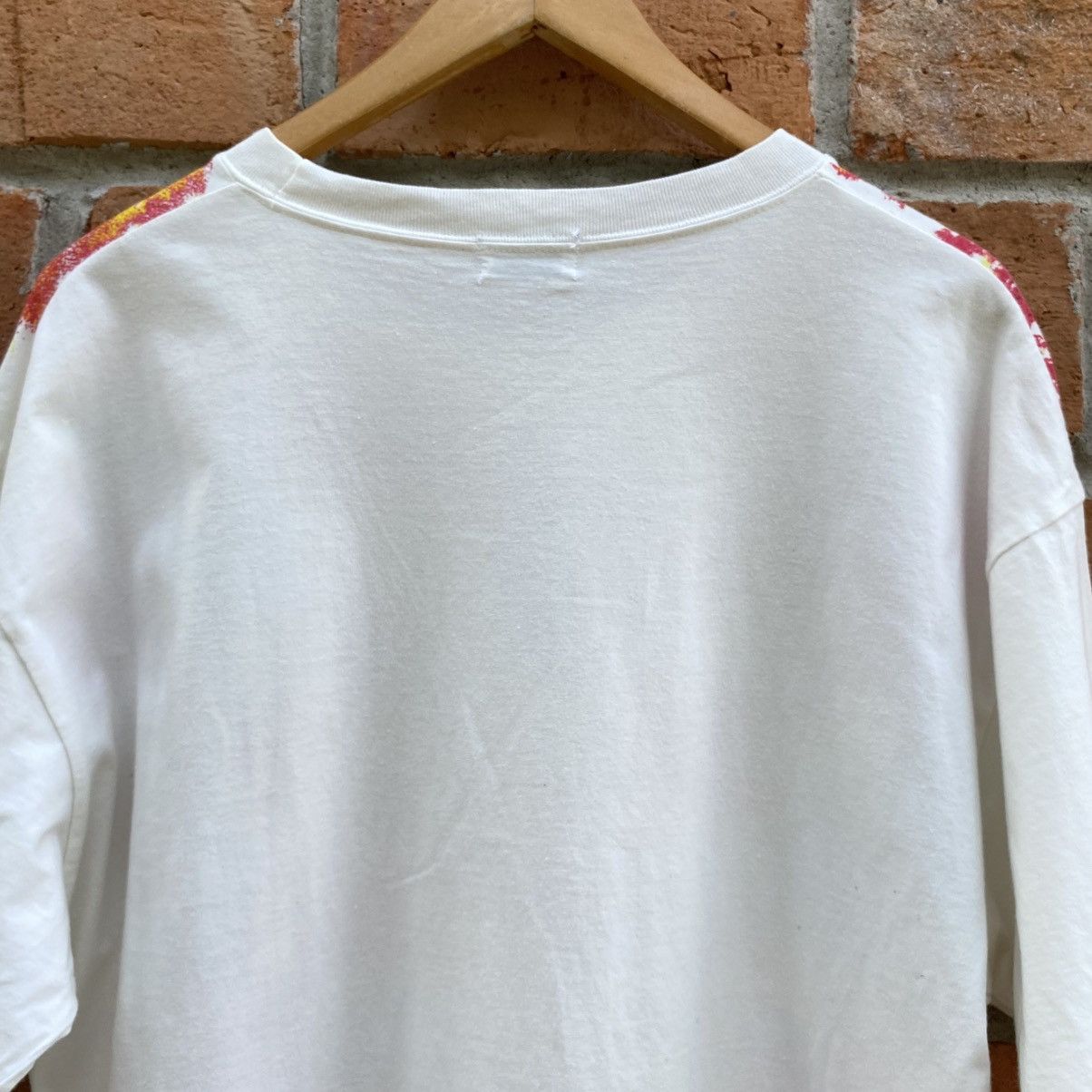 Yoshiyuki Konishi Ficce White Tee with Color Splash Print Size US M / EU 48-50 / 2 - 11 Thumbnail