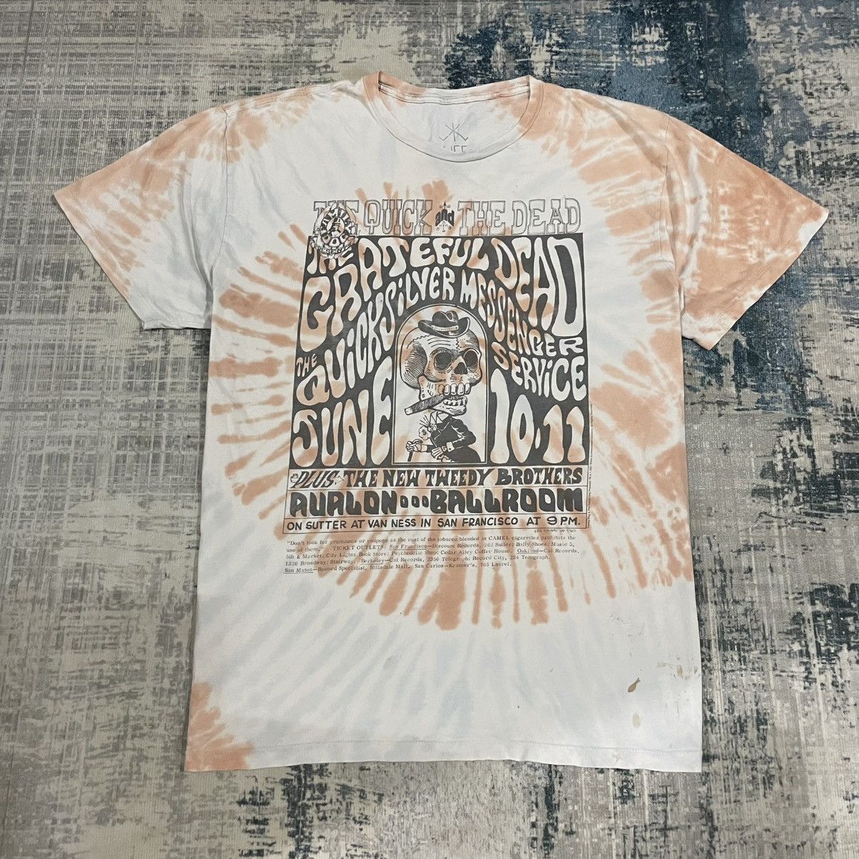 Band Tees 2021 The grateful dead The Quick & the dead Life tye dye Size US XL / EU 56 / 4 - 1 Thumbnail