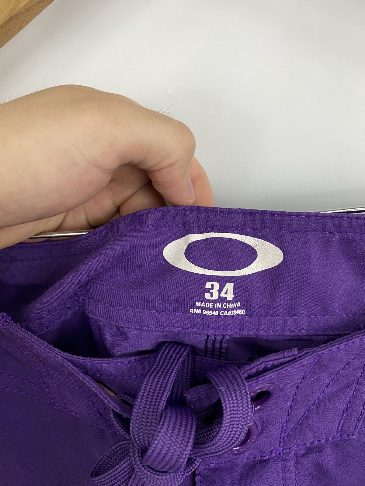 Oakley Vintage Y2K Oakley Shorts Rare Retro Hype Size US 34 / EU 50 - 5 Thumbnail