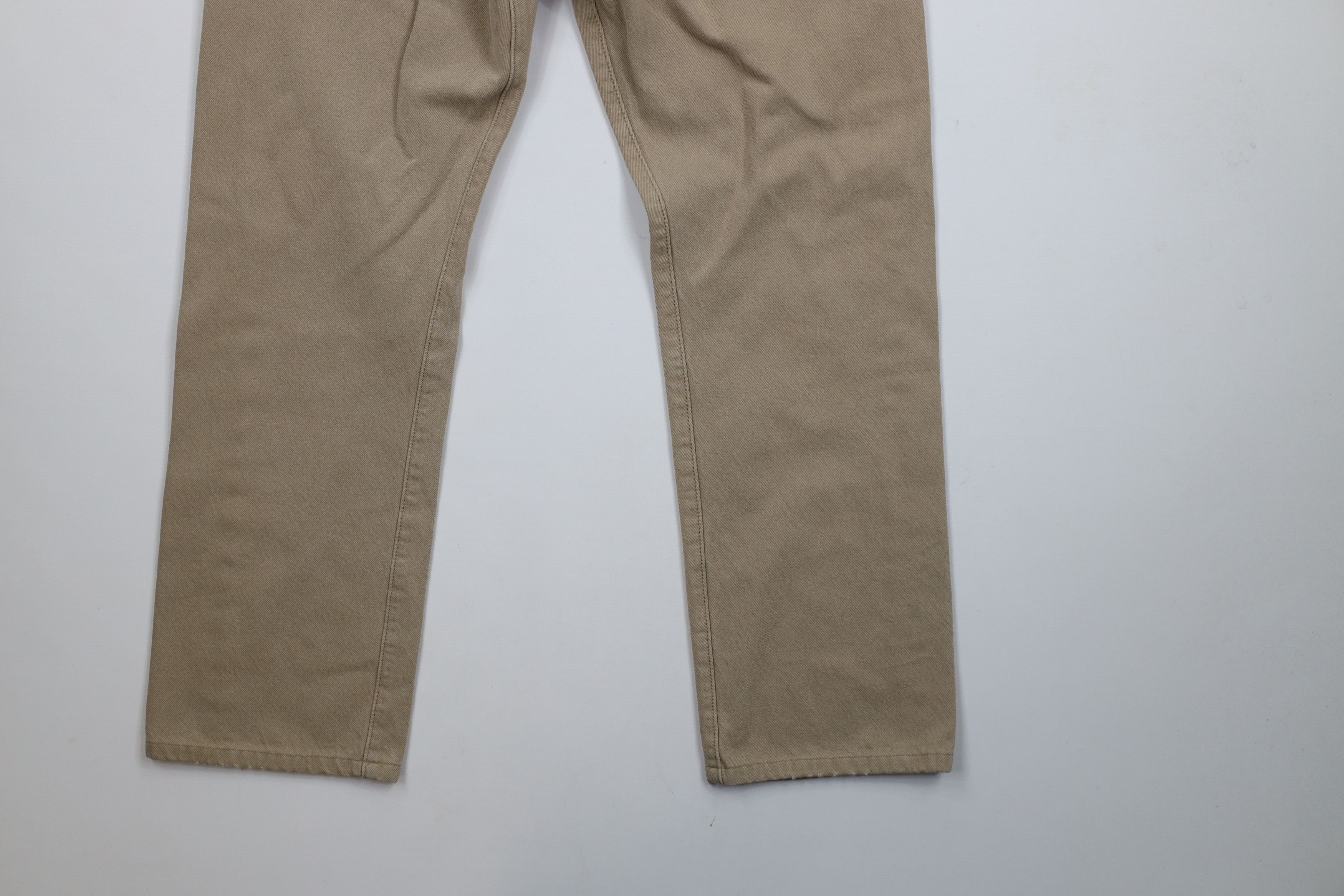 Levi's × Vintage Vintage Y2K Levis 501xx Button Fly Original Fit Jeans Beige Size US 34 / EU 50 - 11 Thumbnail