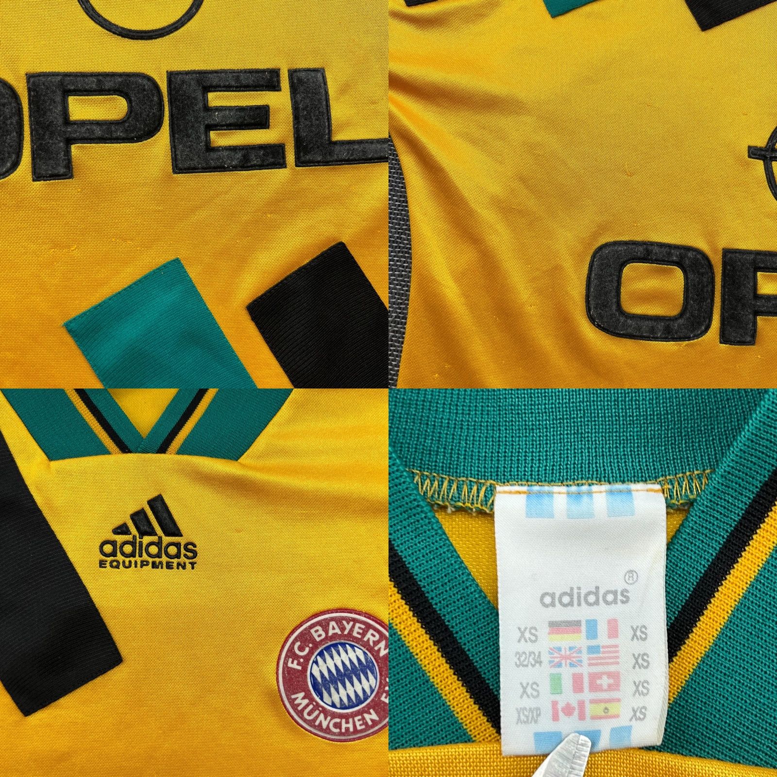 Adidas adidas Bayern Munich Away Mens Football Jersey XS Adult Multicolor Short Sleeve Pullover 1993 1994 1995 Equipment Size US XS / EU 42 / 0 - 8 Thumbnail