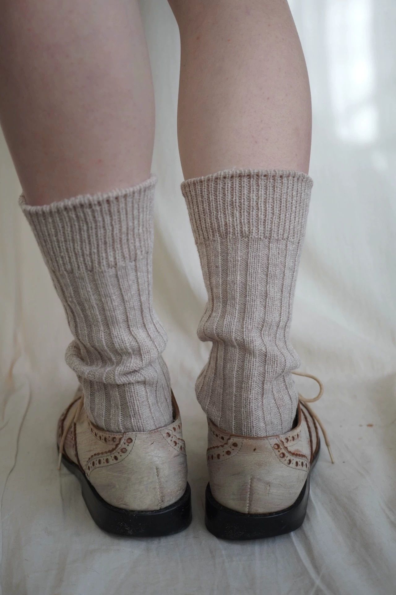 Comme des Garcons Rare CDG 2000s Painted Baroque Leather Shoes Pink/White 37 Size US 6.5 / IT 36.5 - 4 Thumbnail