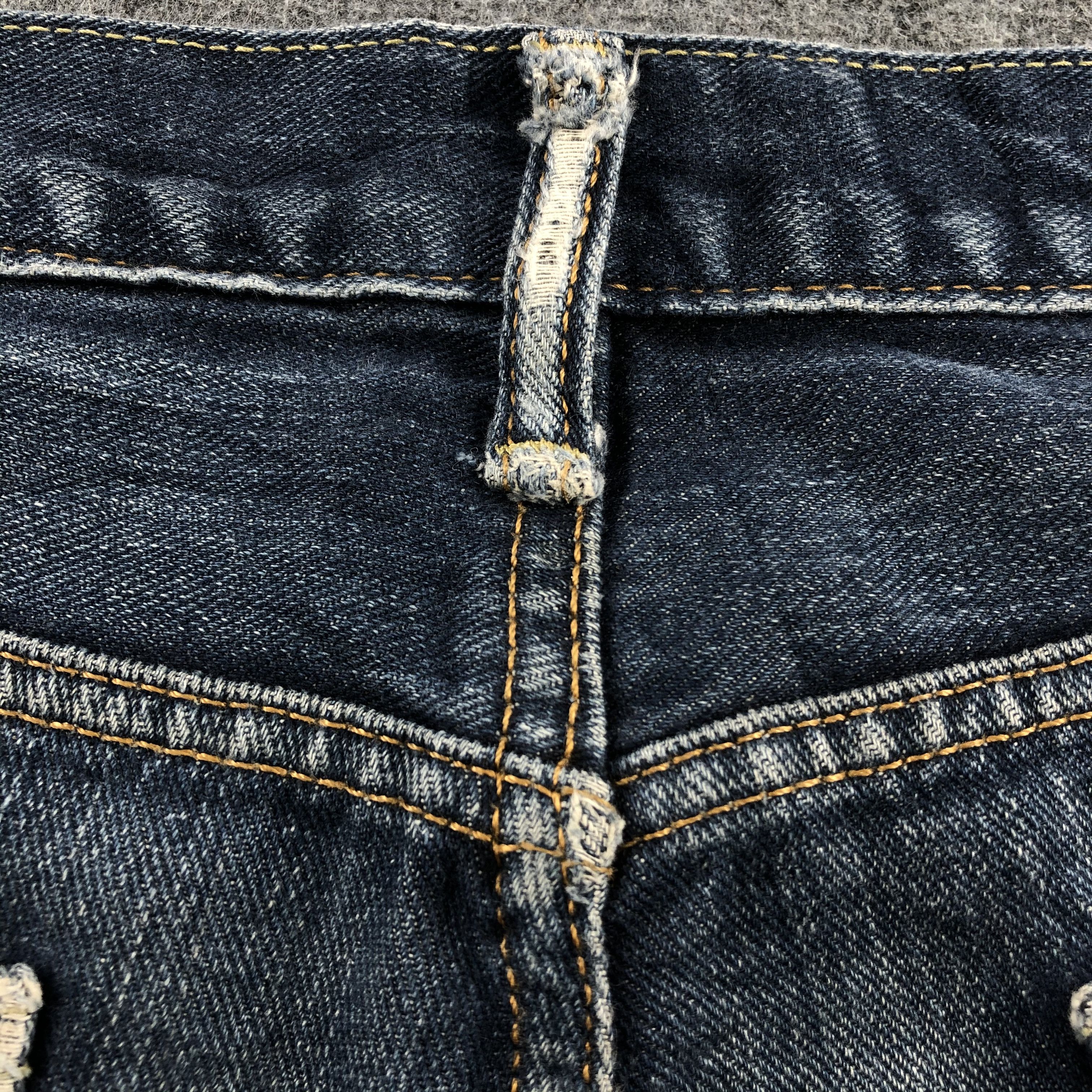 Levi's × Vintage Vintage Distress Levis 514 Jeans-JM1135 Size US 34 / EU 50 - 7 Thumbnail