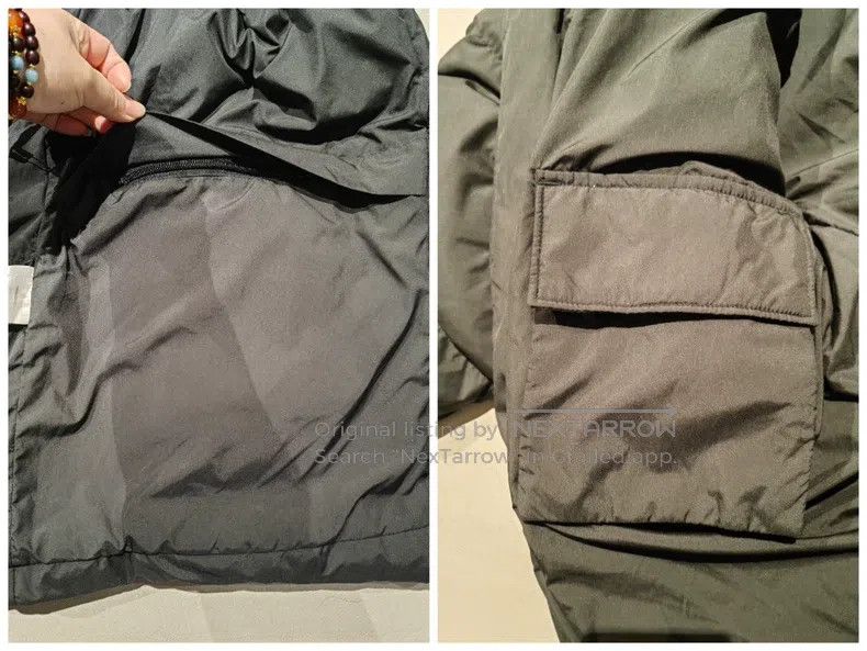 Kenzo Kenzo Men's Hooded Down Jacket - Ribbed Size US M / EU 48-50 / 2 - 3 Thumbnail