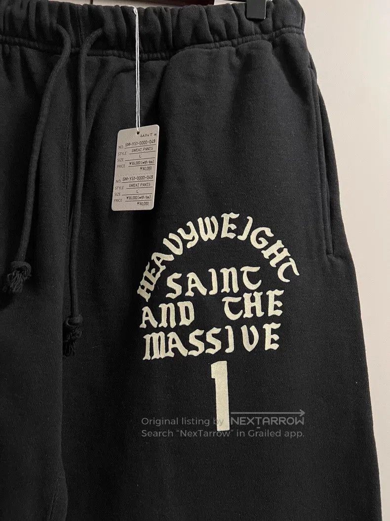 Saint Michael Saint Michael size l Logo velvet sweatpants Size US 30 / EU 46 - 5 Thumbnail