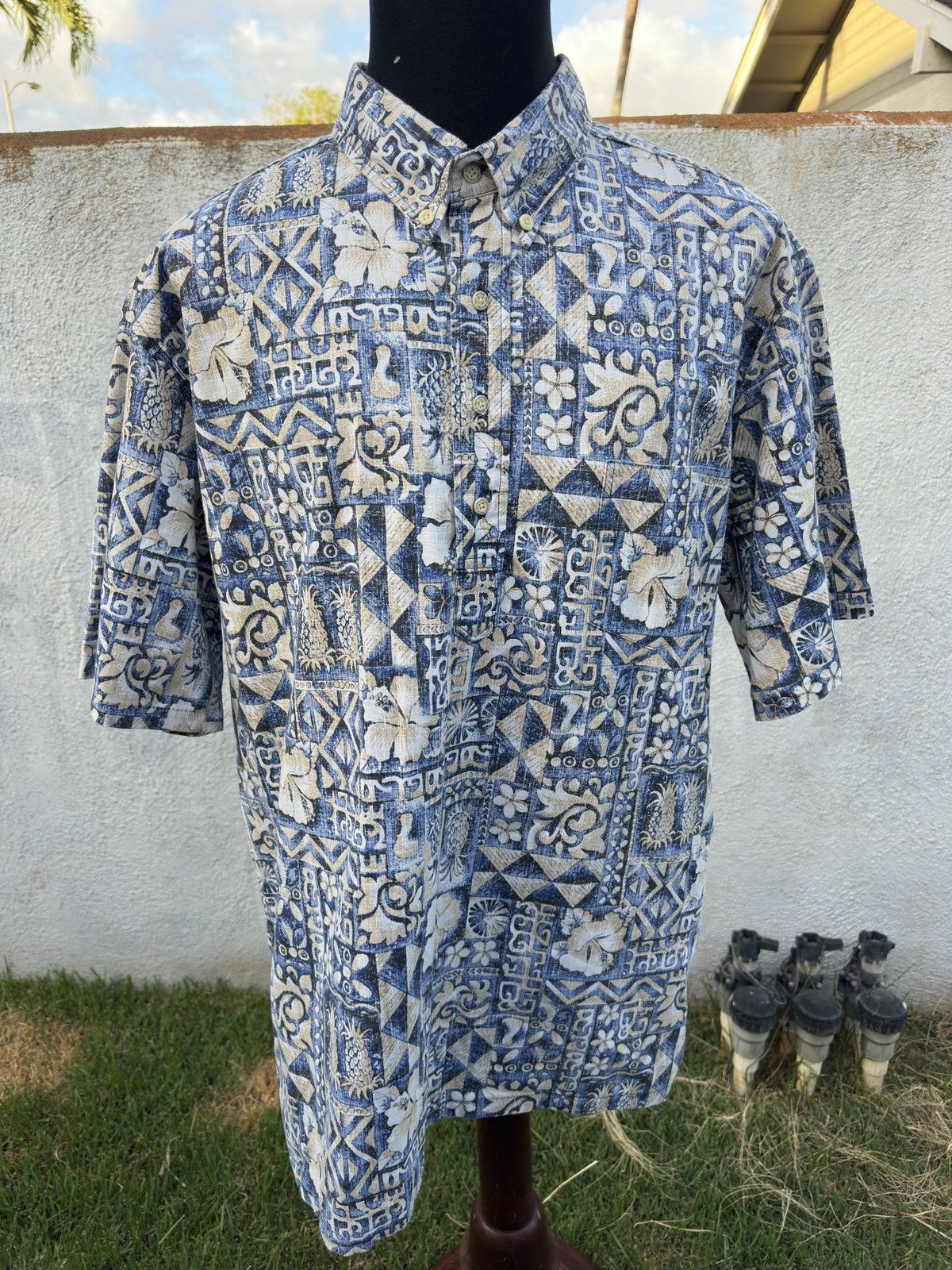 Reyn Spooner Reyn Spooner Alfred Shaheen Hawaiian Print Men's 2XL Size US XXL / EU 58 / 5 - 1 Thumbnail