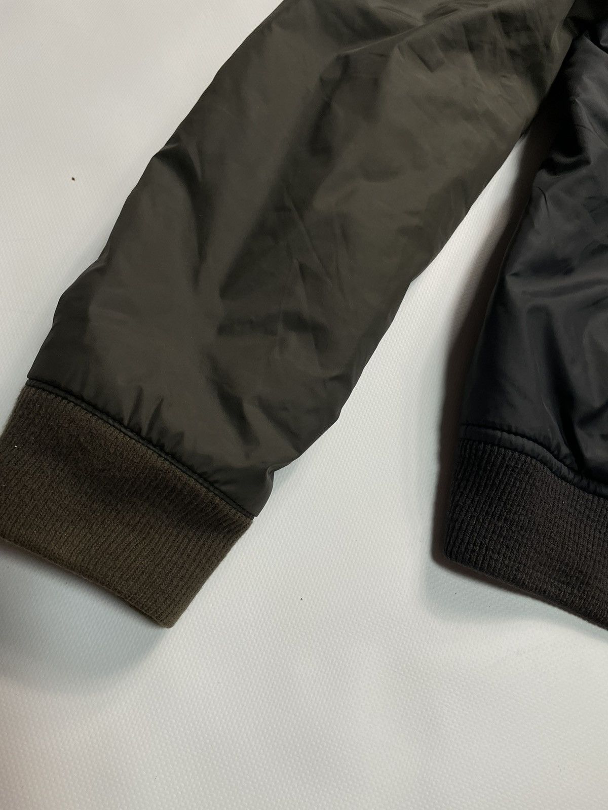 Allsaints AllSaints Double Zip Vtg Y2K Archive Suede Bmbr Jkt L Size US M / EU 48-50 / 2 - 7 Thumbnail